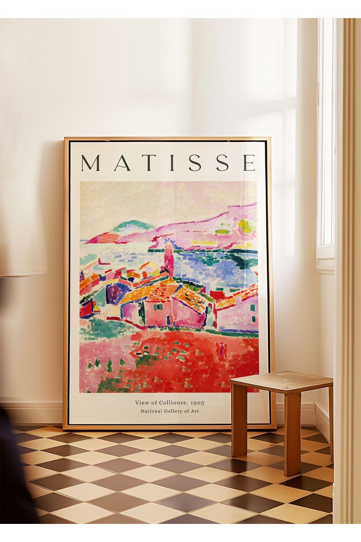 Matisse Poster - View Of Collioure - Tablo Ölçülerinde Çerçevesiz Poster