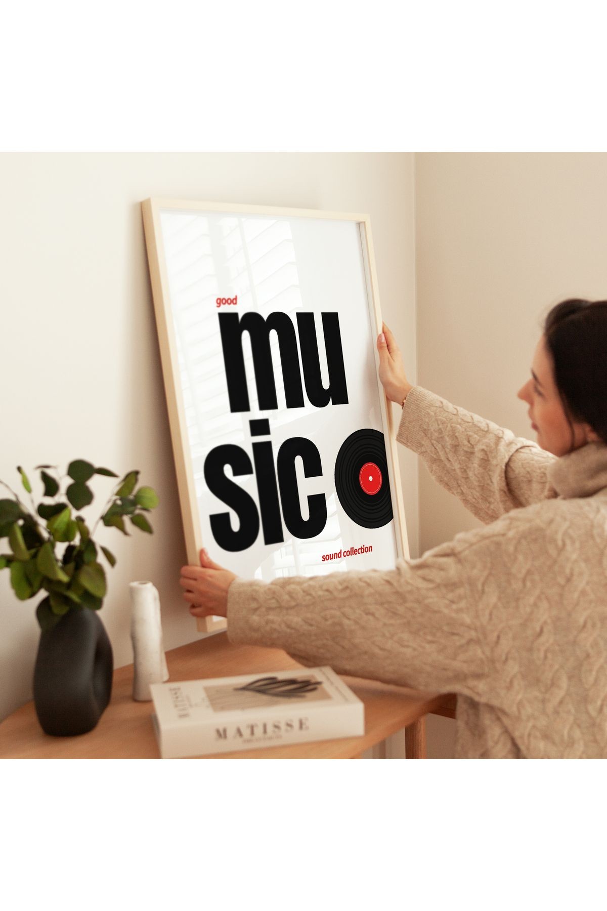 Good Music - Müzik Posteri - Tablo Ölçülerinde Çerçevesiz Poster