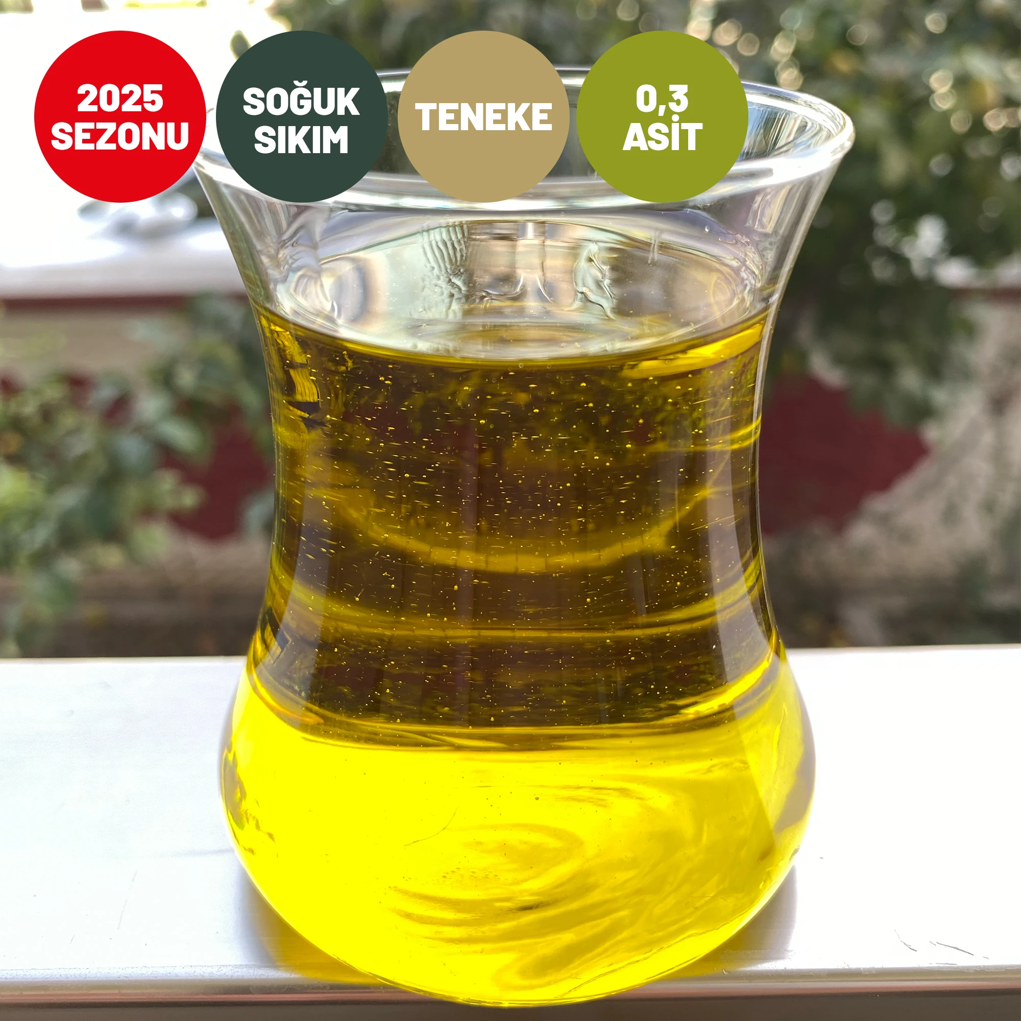 Olgun Hasat Soğuk Sıkım Sızma Zeytinyağı - 2025 Sezonu (2 Litre)