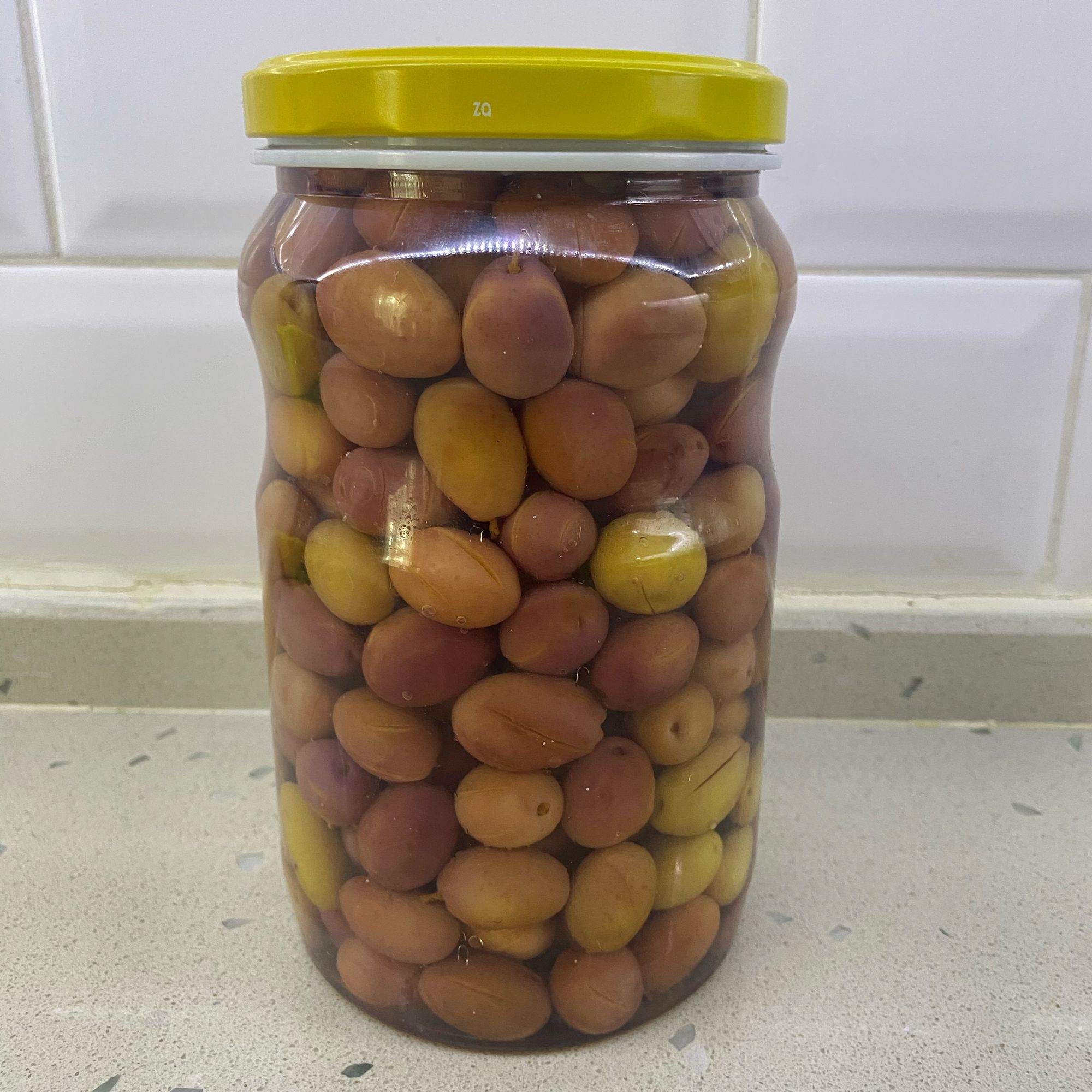 Pembe Çizik Zeytin (1 Kilogram)