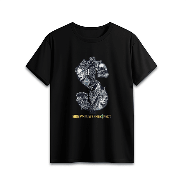 MONEY -POWER- RESPECT Short Sleeve T-Shirt