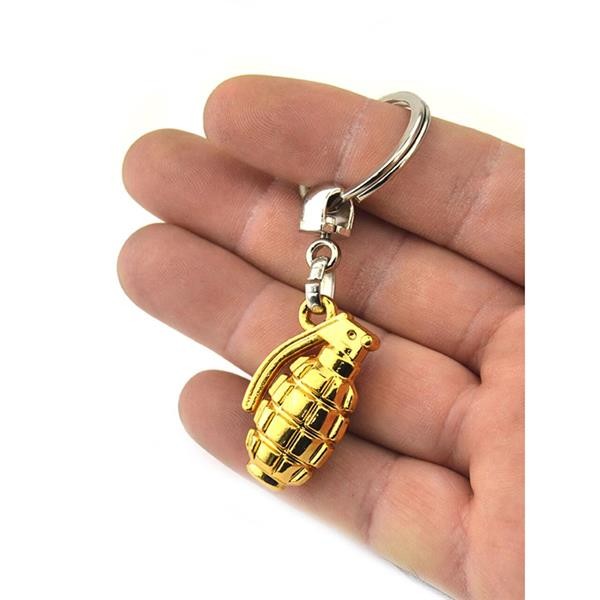 Bomb Keychain Gold