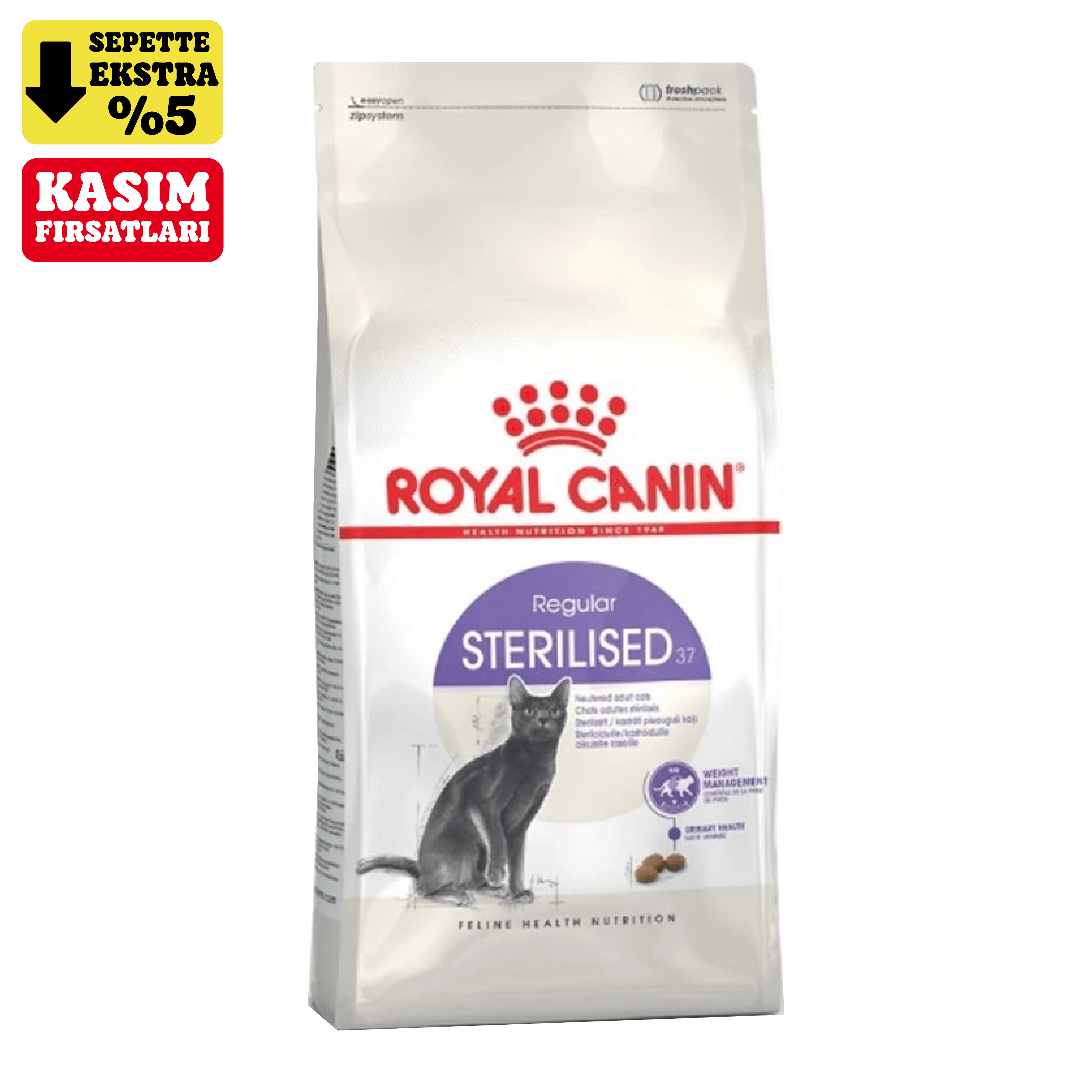 Royal Canin Sterilised 37 Kısırlaştırılmış Yetişkin Kedi Maması 10 kg