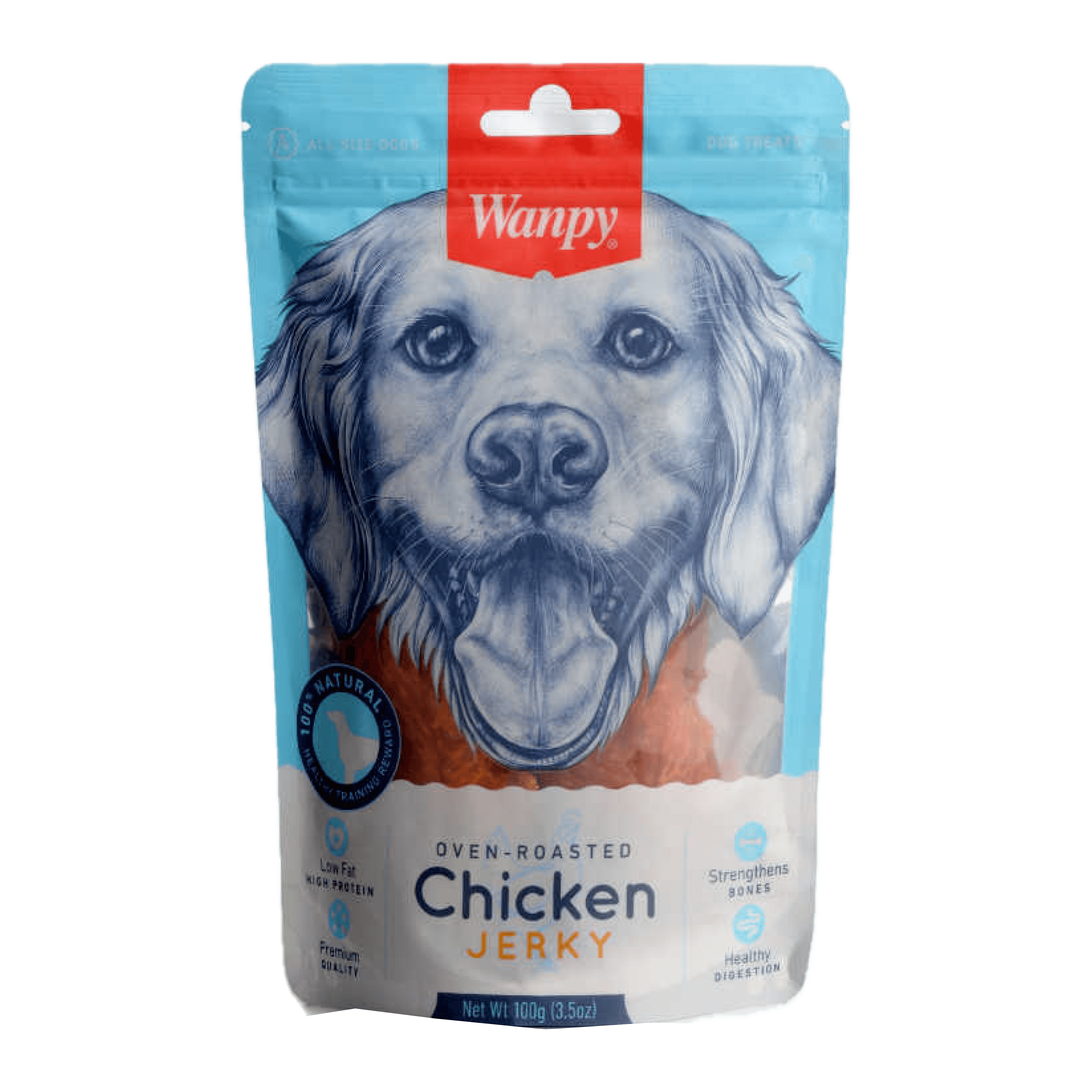 Wanpy Oven Roasted Gerçek Tavuk Fileto Köpek Ödülü 100 gr