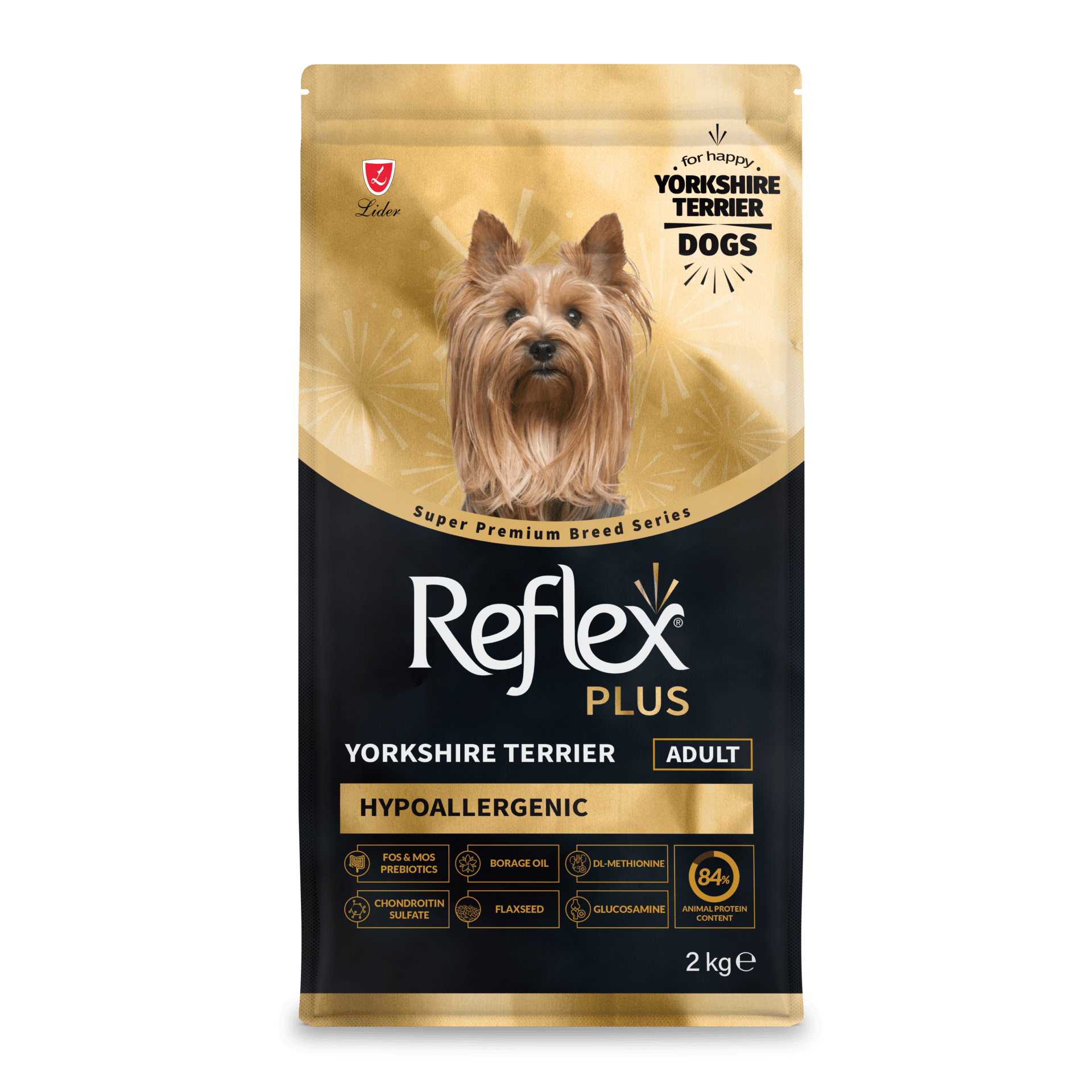 Reflex Plus Yorkshire Terrier Yetişkin Köpek Maması 2 kg