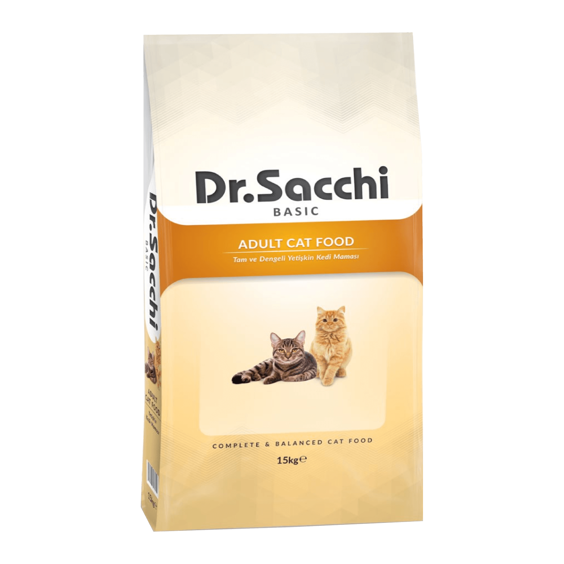 Dr. Sacchi Basic Tavuklu Yetişkin Kedi Maması 15 kg