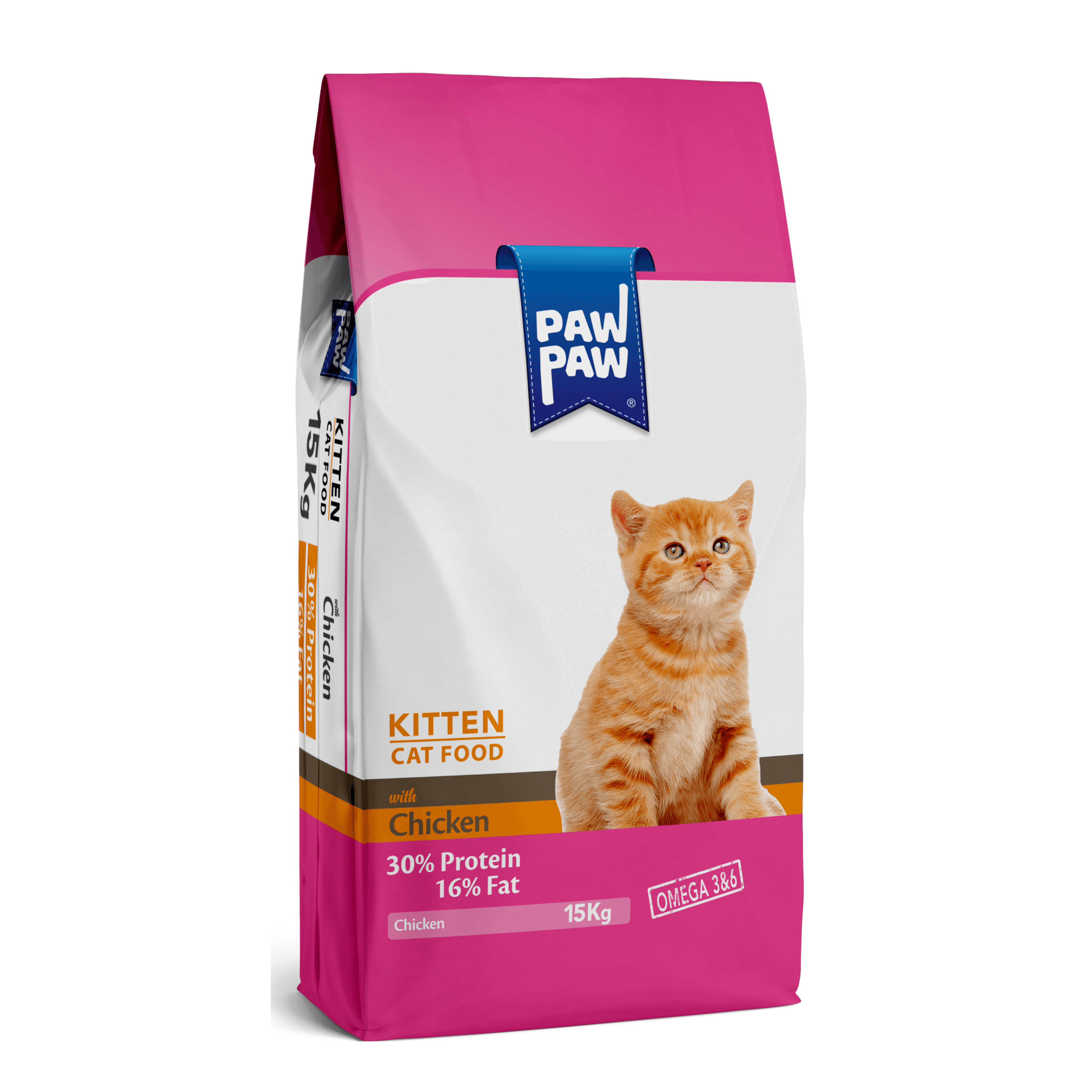 Paw Paw Tavuk Etli Yavru Kedi Maması 15 Kg