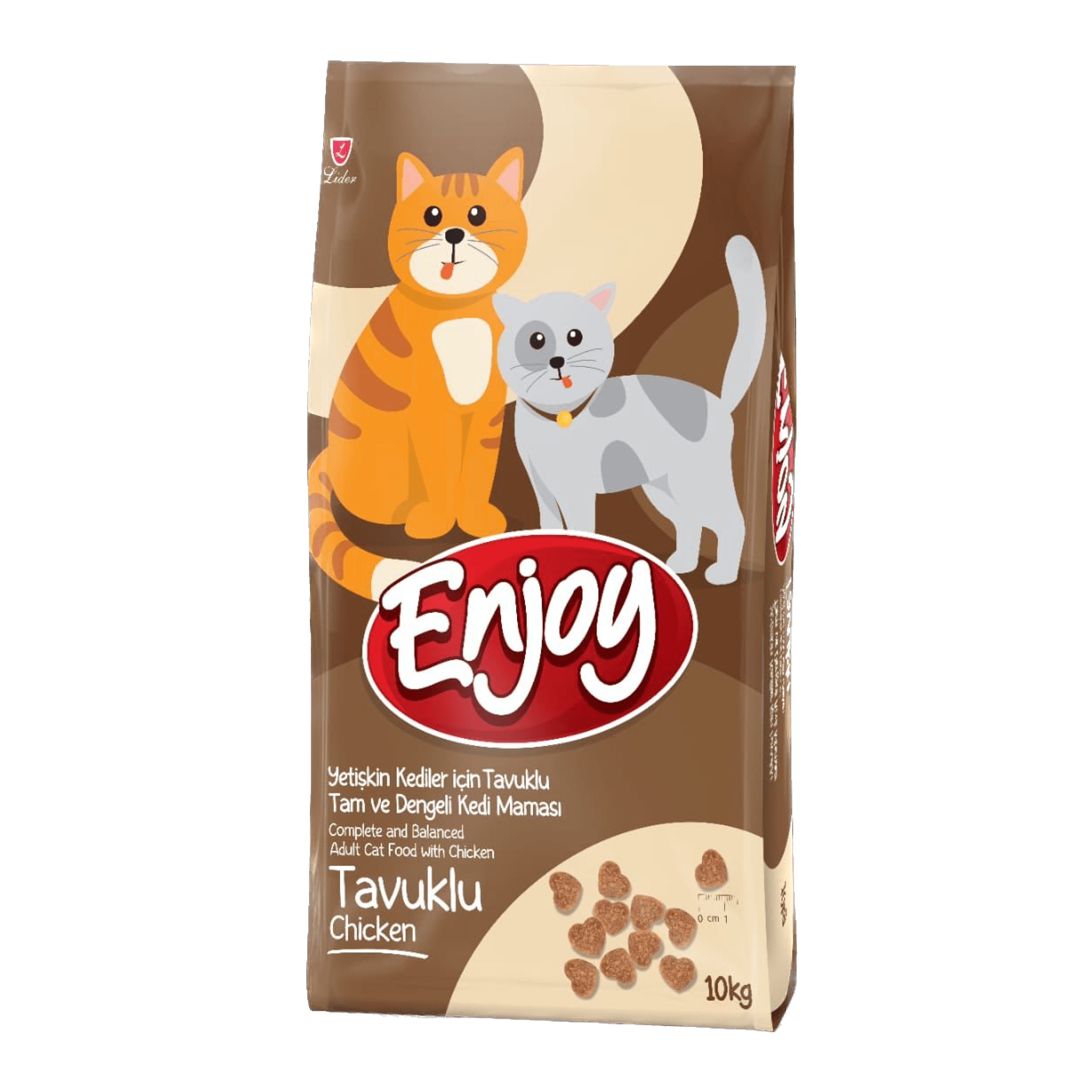 Enjoy Tavuklu Yetişkin Kedi Maması 10 Kg