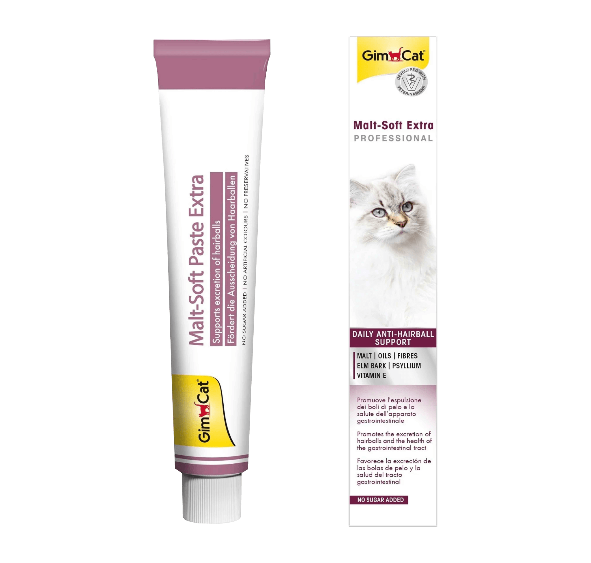 GimCat Malt-Soft Extra Tüy Yumağı Önleyici Kedi Macunu 100 gr