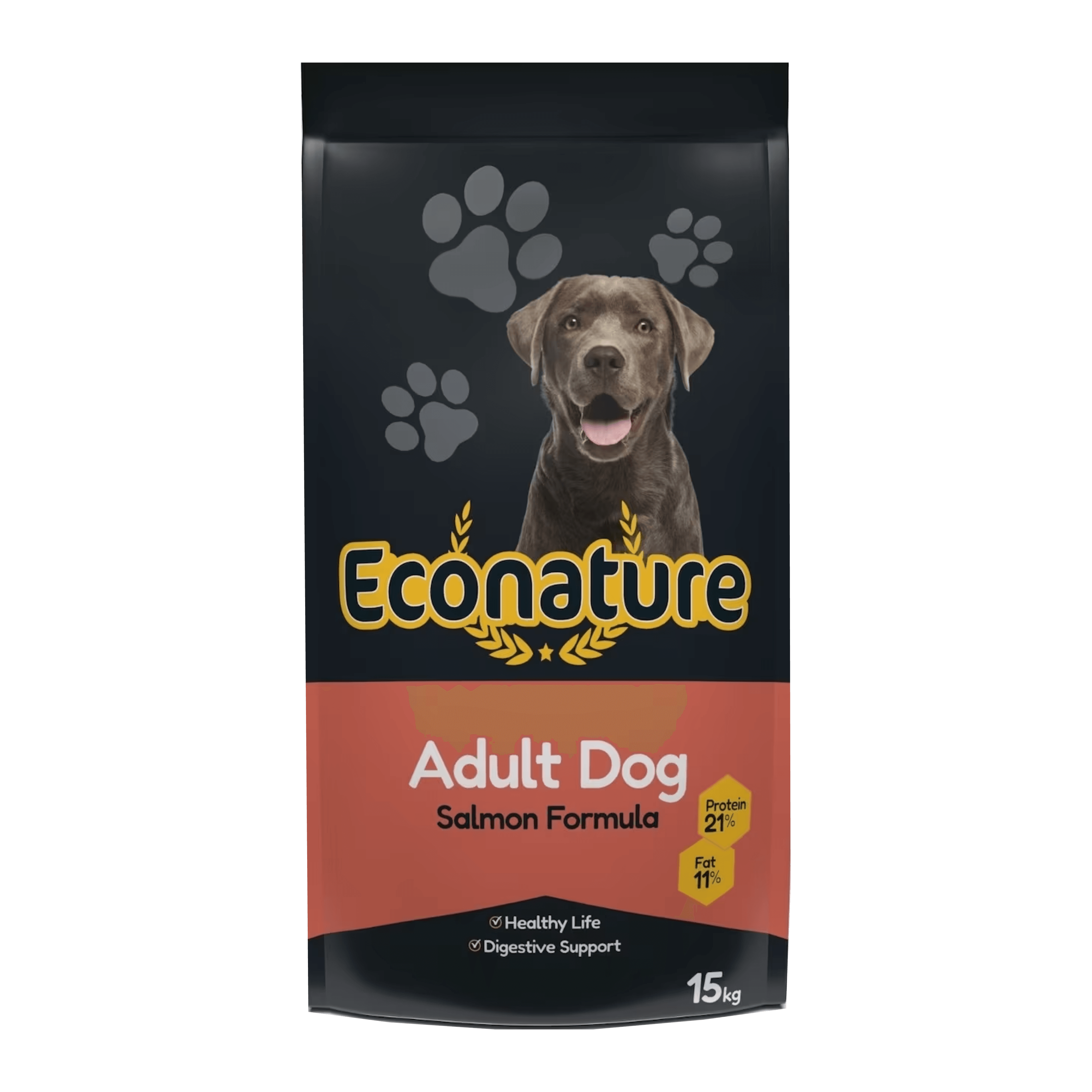 Econature Somonlu Yetişkin Köpek Maması 15 kg