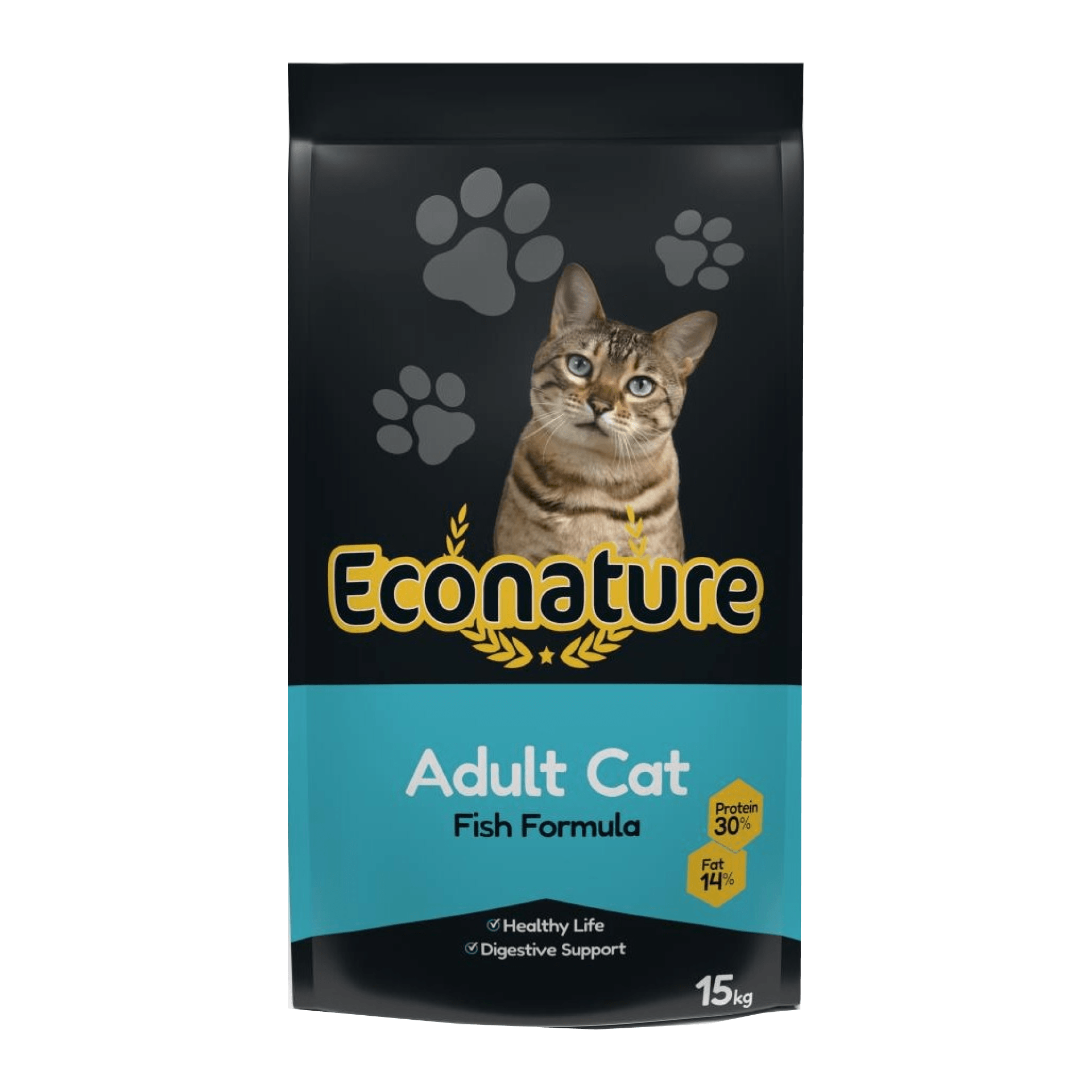 Econature Balıklı Yetişkin Kedi Maması 15 kg