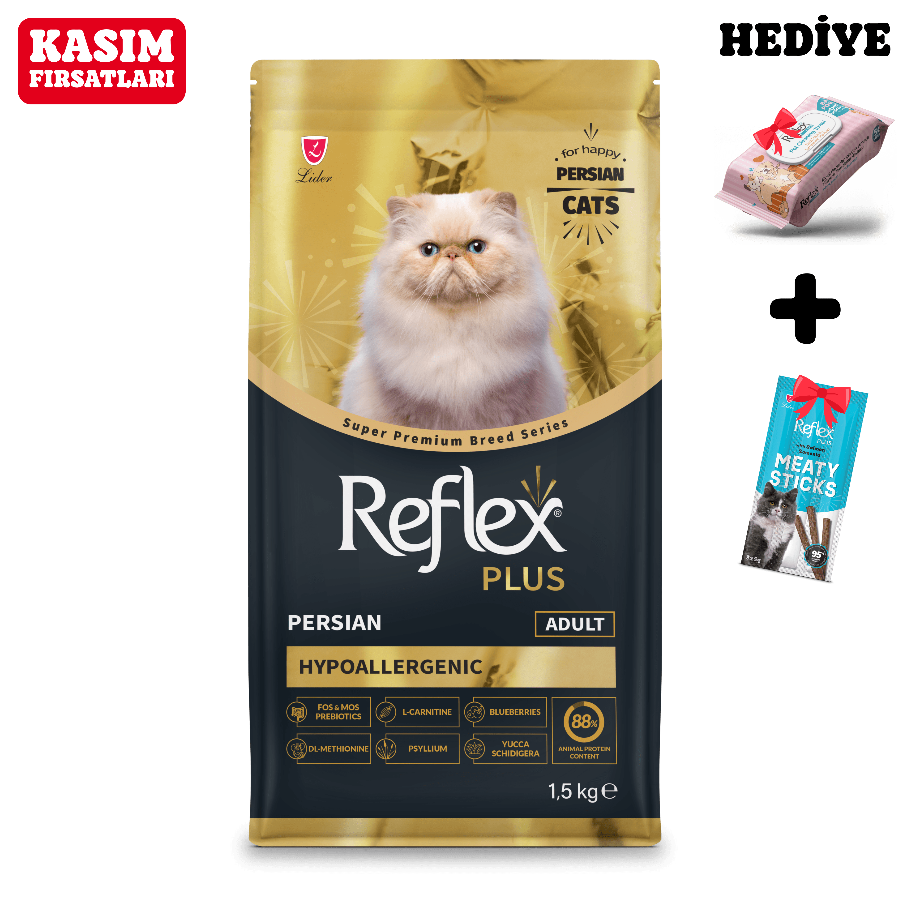 Reflex Plus Persian Yetişkin Kedi Maması 1.5 kg