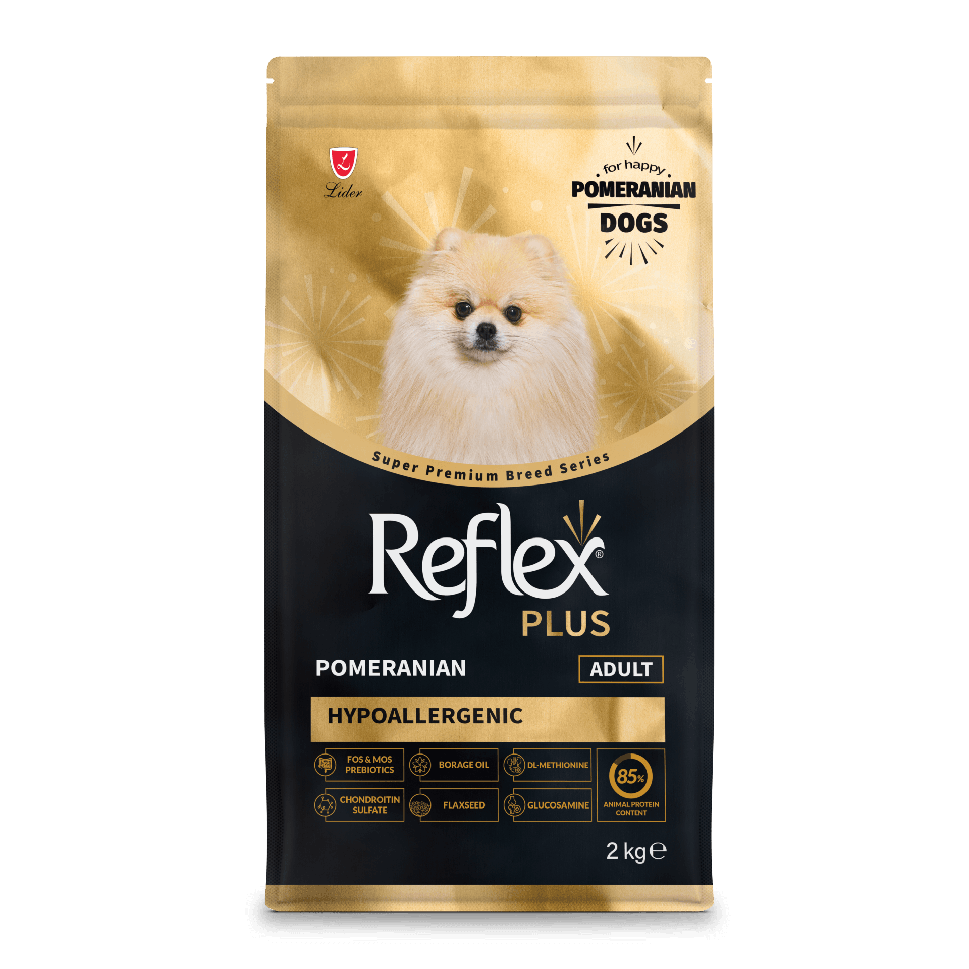 Reflex Plus Pomeranian Yetişkin Köpek Maması 2 kg