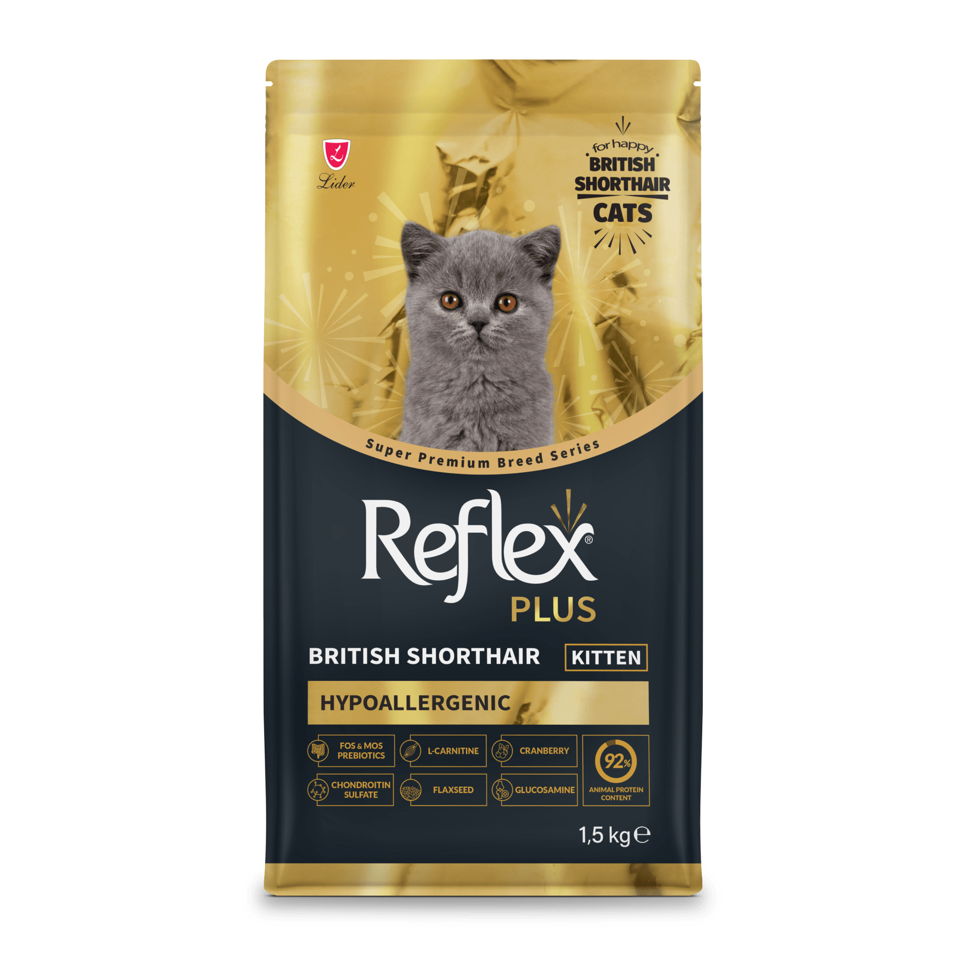 Reflex Plus British Shorthair Yavru Kedi Maması 1.5 kg