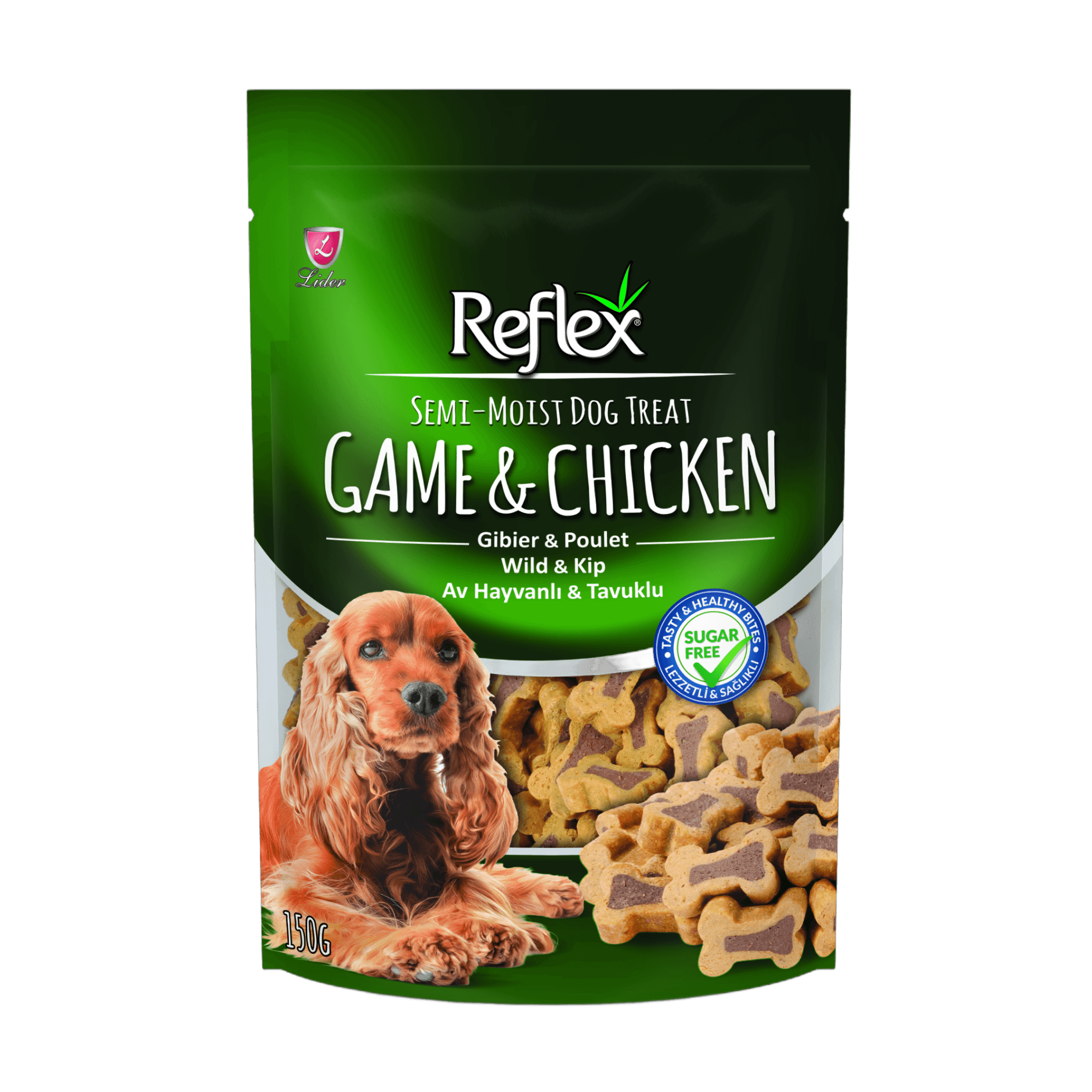 Reflex Av Hayvanlı ve Tavuklu Köpek Ödül Maması 150 gr