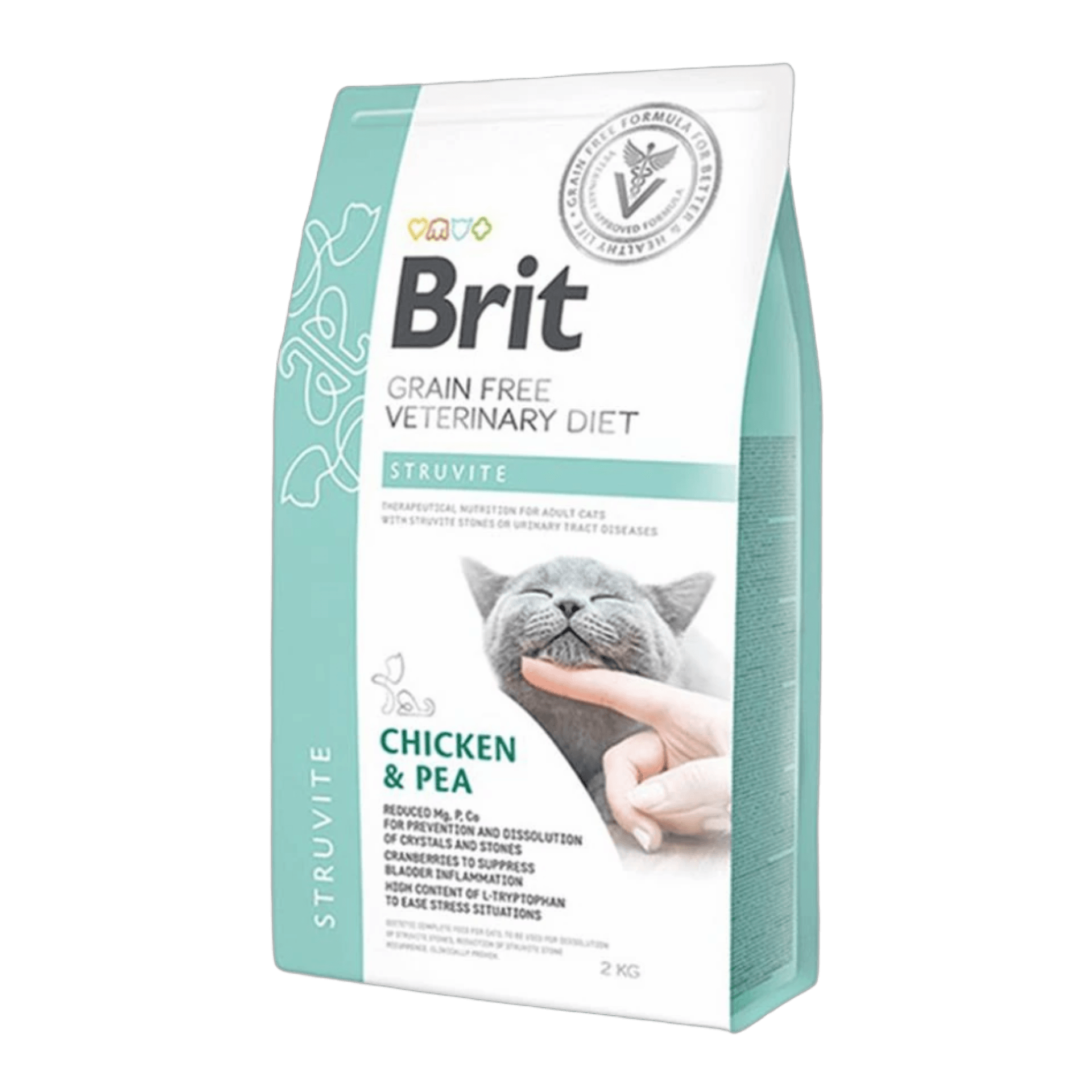 Brit Veterinary Diet Struvite İdrar Yolu Sağlığı Destekleyici Tahılsız Kedi Maması 2 kg