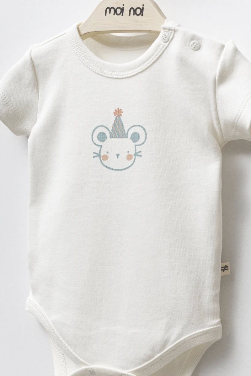 Oeko-Tex Sertifikalı Balonlu Tulum 3’lü Unisex Bebek Set