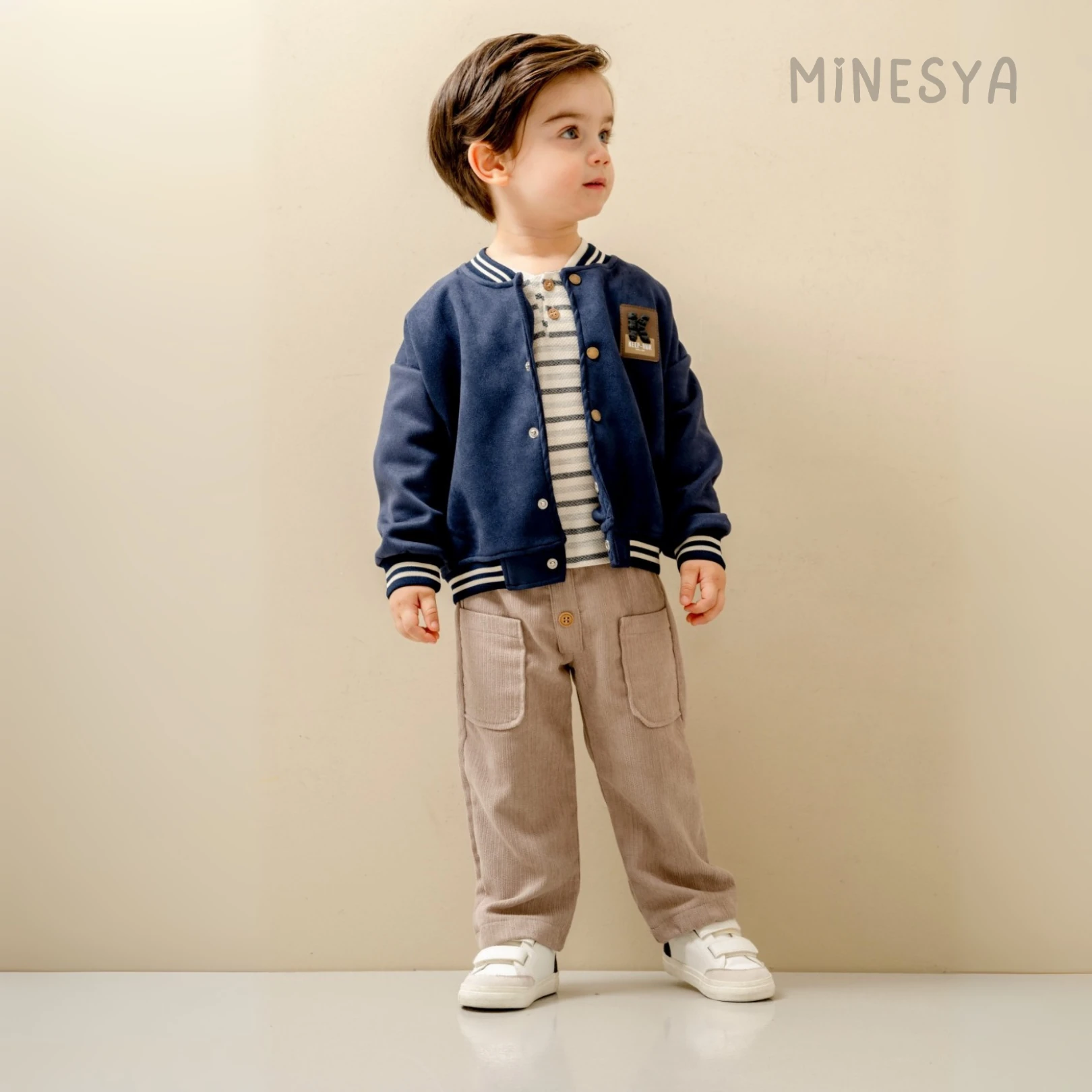 Oeko-Tex Sertifikalı Erkek Bebek 3’lü Sonbahar Takımı