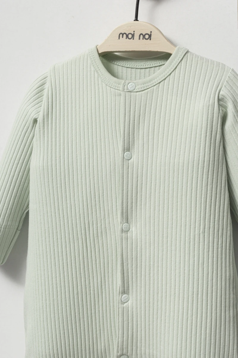 Oeko-Tex Sertifikalı Raporlu Mint 10’lu Kendinden Eldivenli Yenidoğan Kız Bebek Hastane Çıkışı Seti