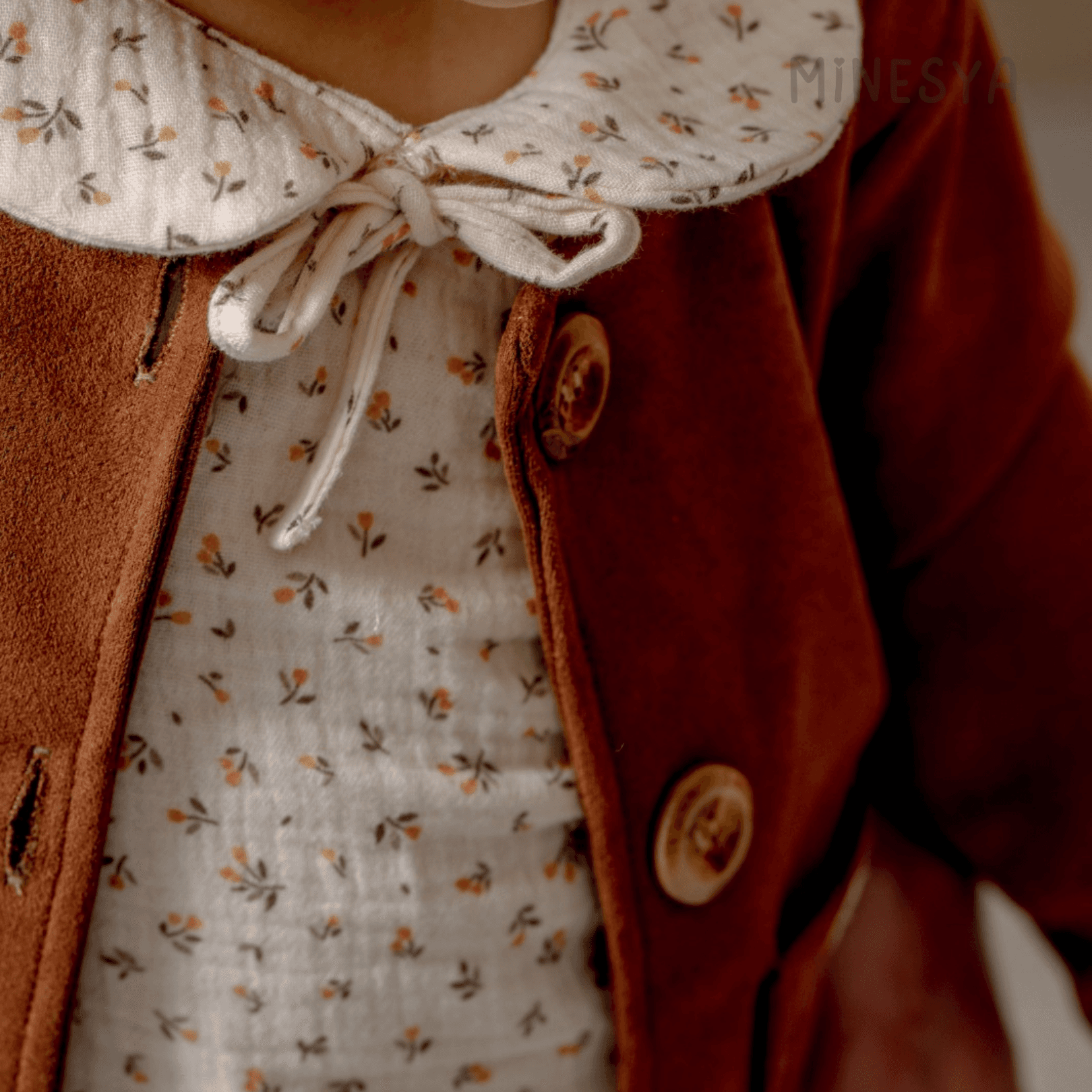 Oeko-Tex Sertifikalı Kız Bebek 3’lü Süet Takım
