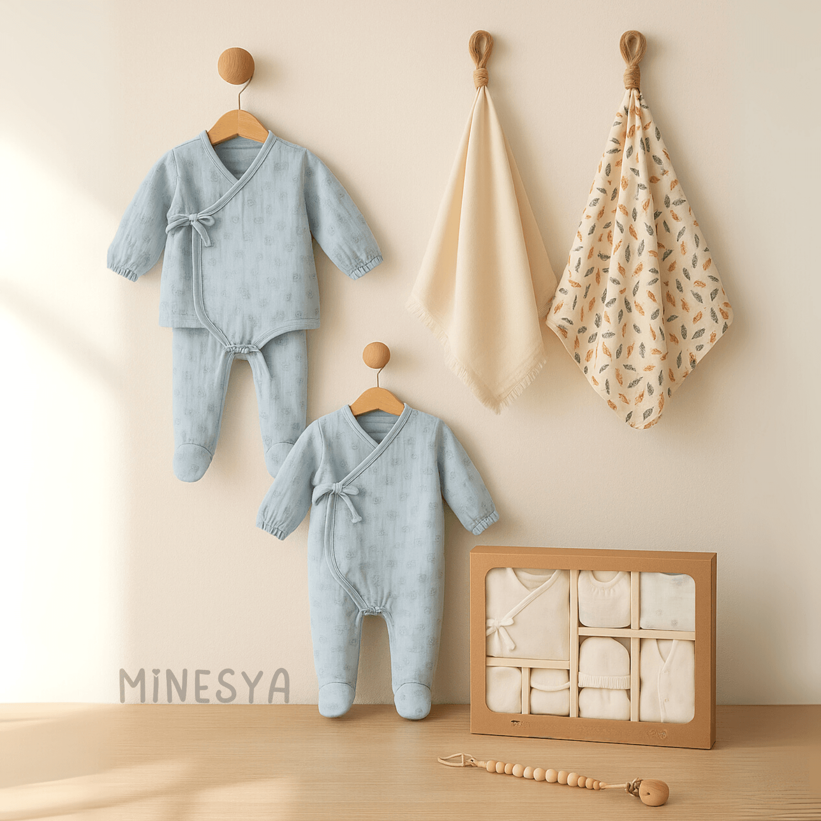 Yenidoğan Erkek Bebek Set-Avantajlı Paket (Yazlık Ürünler)