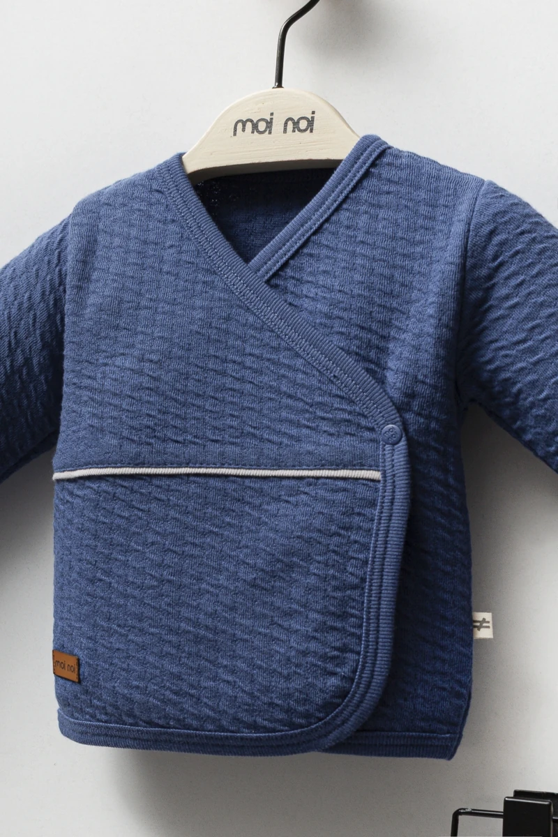 Navy Blue Oeko-Tex Sertifikalı 10’lu Yenidoğan Hastane Çıkış Seti