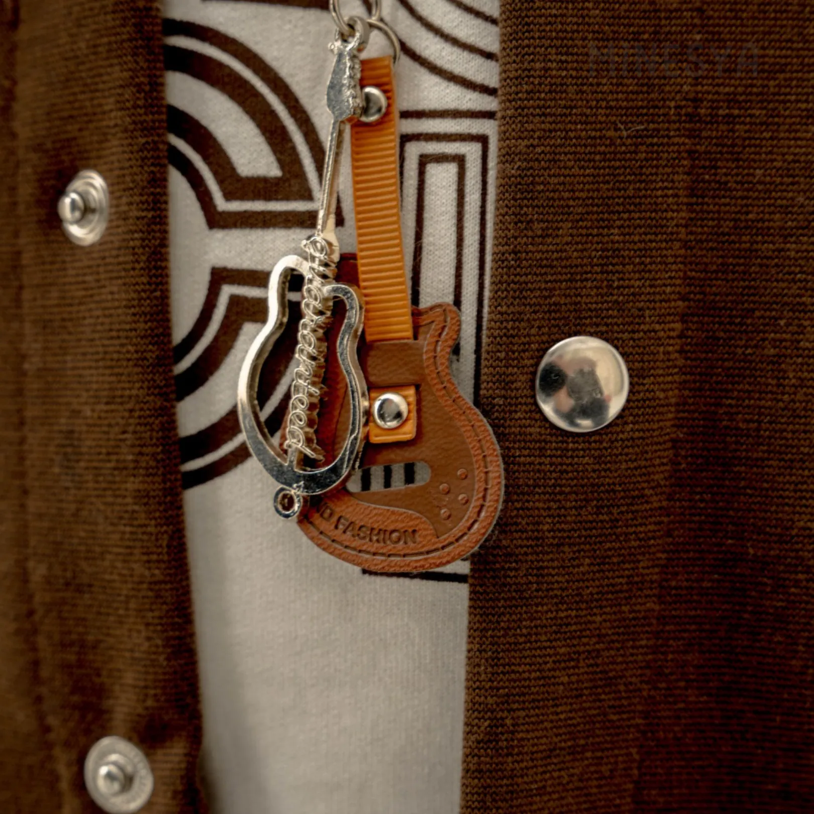 Oeko-Tex Sertifikalı Erkek Bebek 3’lü Rock Temalı Takım (Kolye Hediyeli)