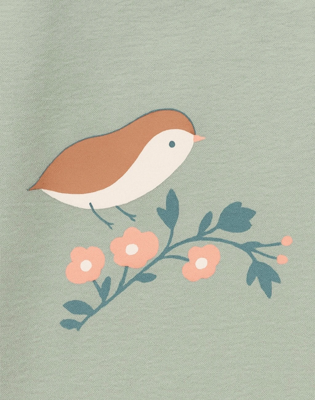 Oeko-Tex Sertifikalı Unisex Kendinden Eldivenli Organik Pamuklu Tulum & Şapka Seti