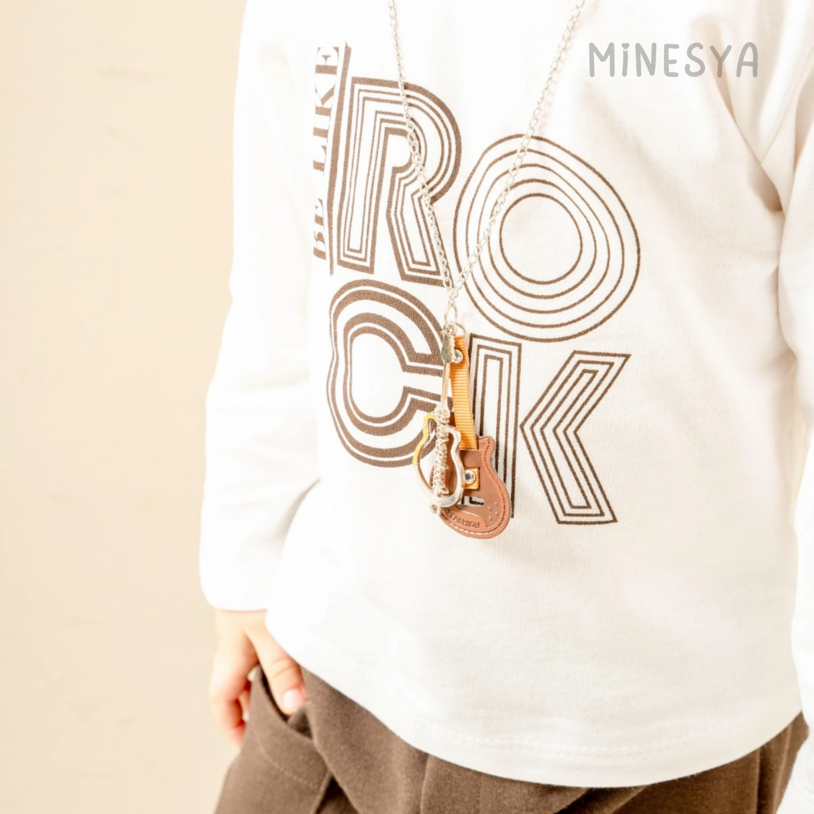 Oeko-Tex Sertifikalı Erkek Bebek 3’lü Rock Temalı Takım (Kolye Hediyeli)