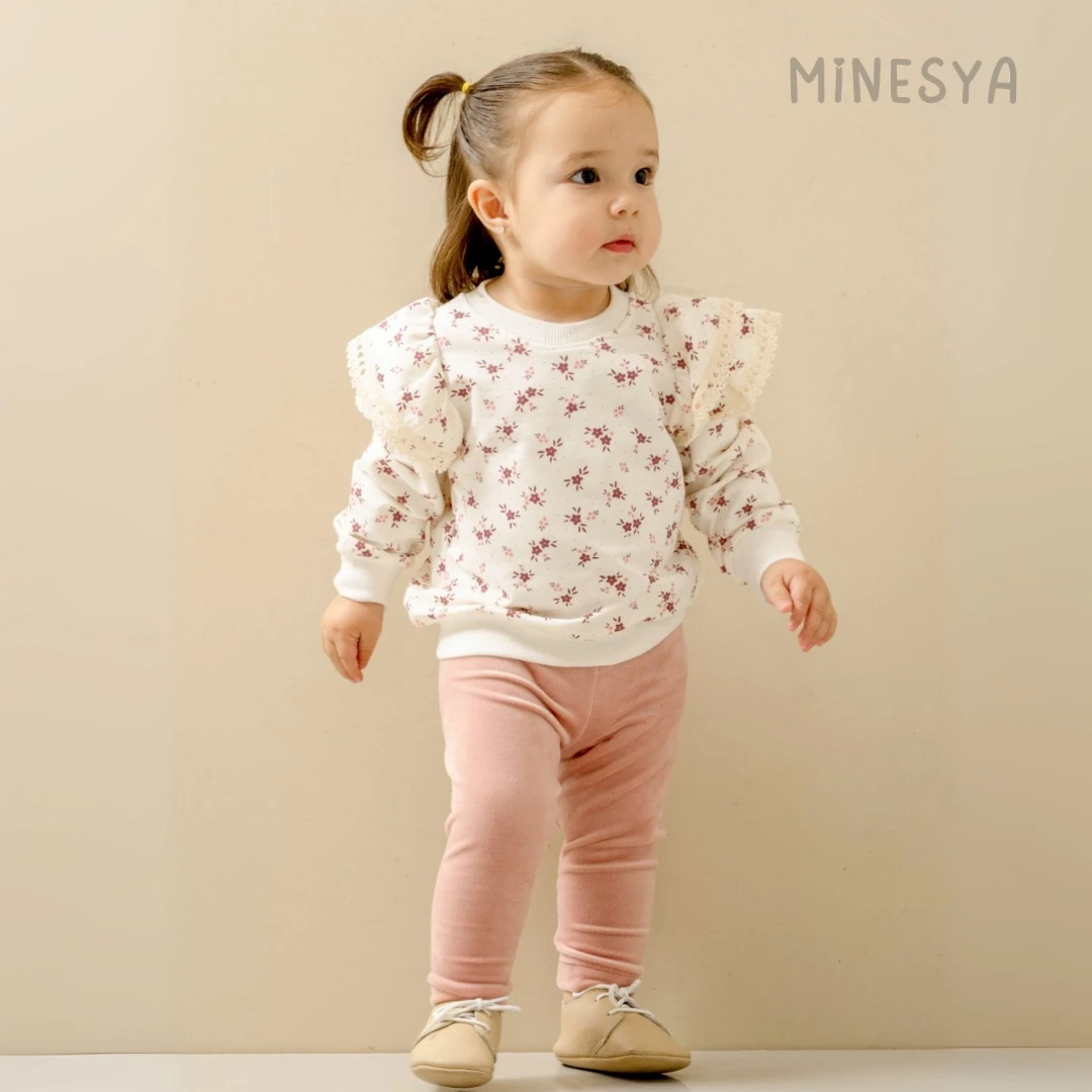 Oeko-Tex Sertifikalı Dantel Detaylı Kız Bebek 2’li Takım - Pembe