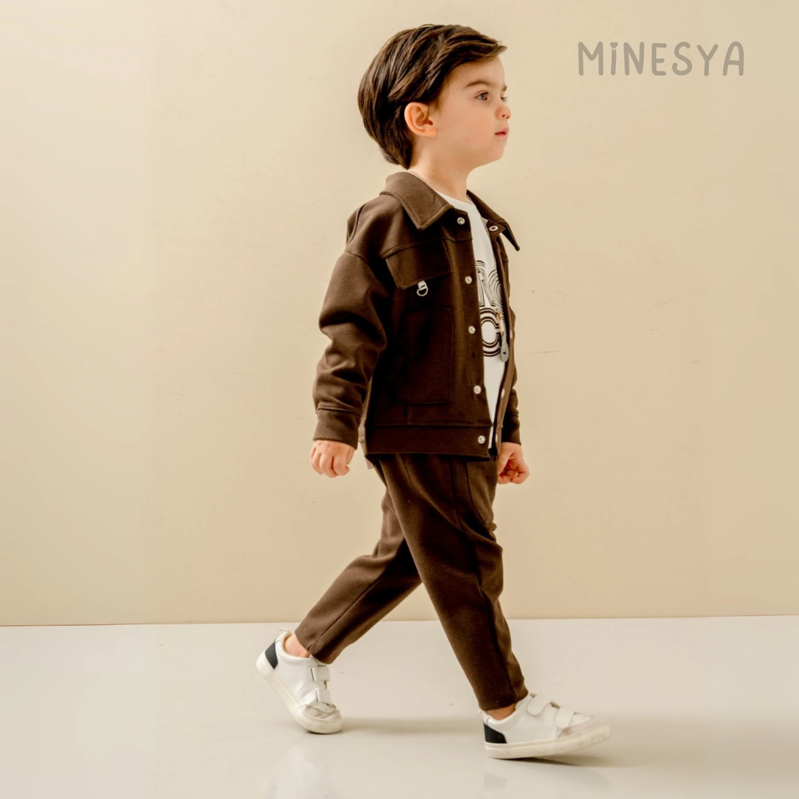 Oeko-Tex Sertifikalı Erkek Bebek 3’lü Rock Temalı Takım (Kolye Hediyeli)