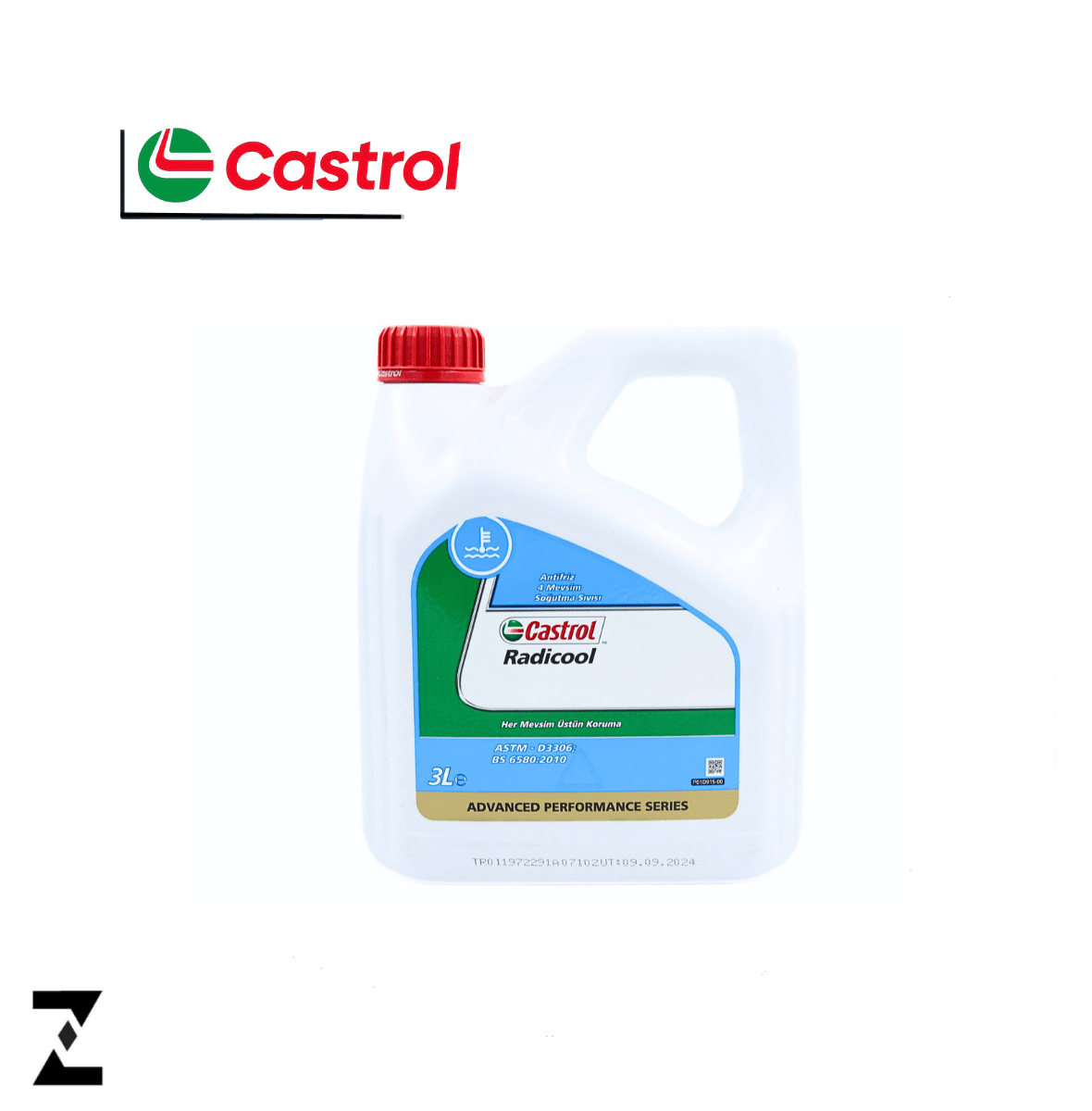 ANTİFRİZ 3L ( MAVİ / -37 ) RADİCOOL CASTROL