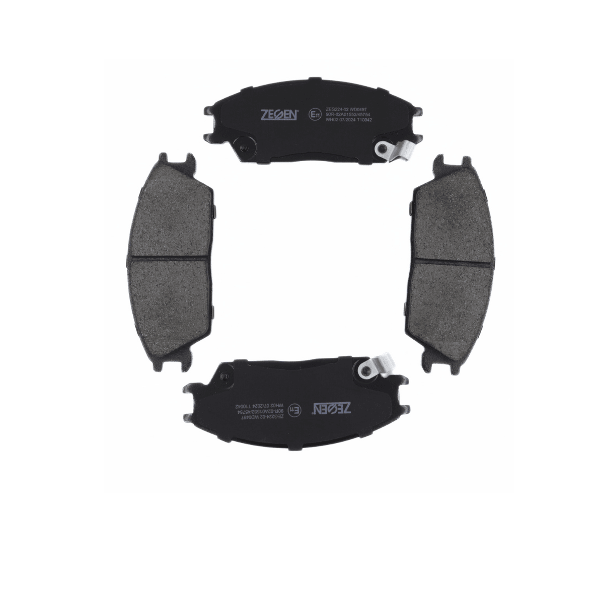 ÖN FREN BALATASI HYUNDAİ ACCENT 1.3 1994-2000 / ACCENT 1.5 1994-2000 / ACCENT 1.3 2000-2005 / ACCENT 1.5 2000-2005 / GETZ 1.3 2002-2005 / GETZ 1.4 2005-2010 / GETZ 105 CRDi 2003-2009 / GETZ 1.6 2002-2009