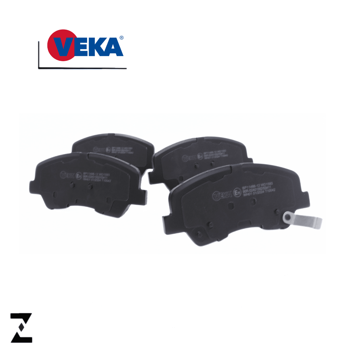 ÖN FREN BALATASI HYUNDAİ ACCENT BLUE 1.4 16 CRDi 2010- / KİA RİO 1.2 2011-2017 / RİO 1.25 2011-2017 / RİO 1.4 2011-2017 / RİO 1.0 T-GDI 2017- / RİO 1.25 2017- RİO 1.4 2017-