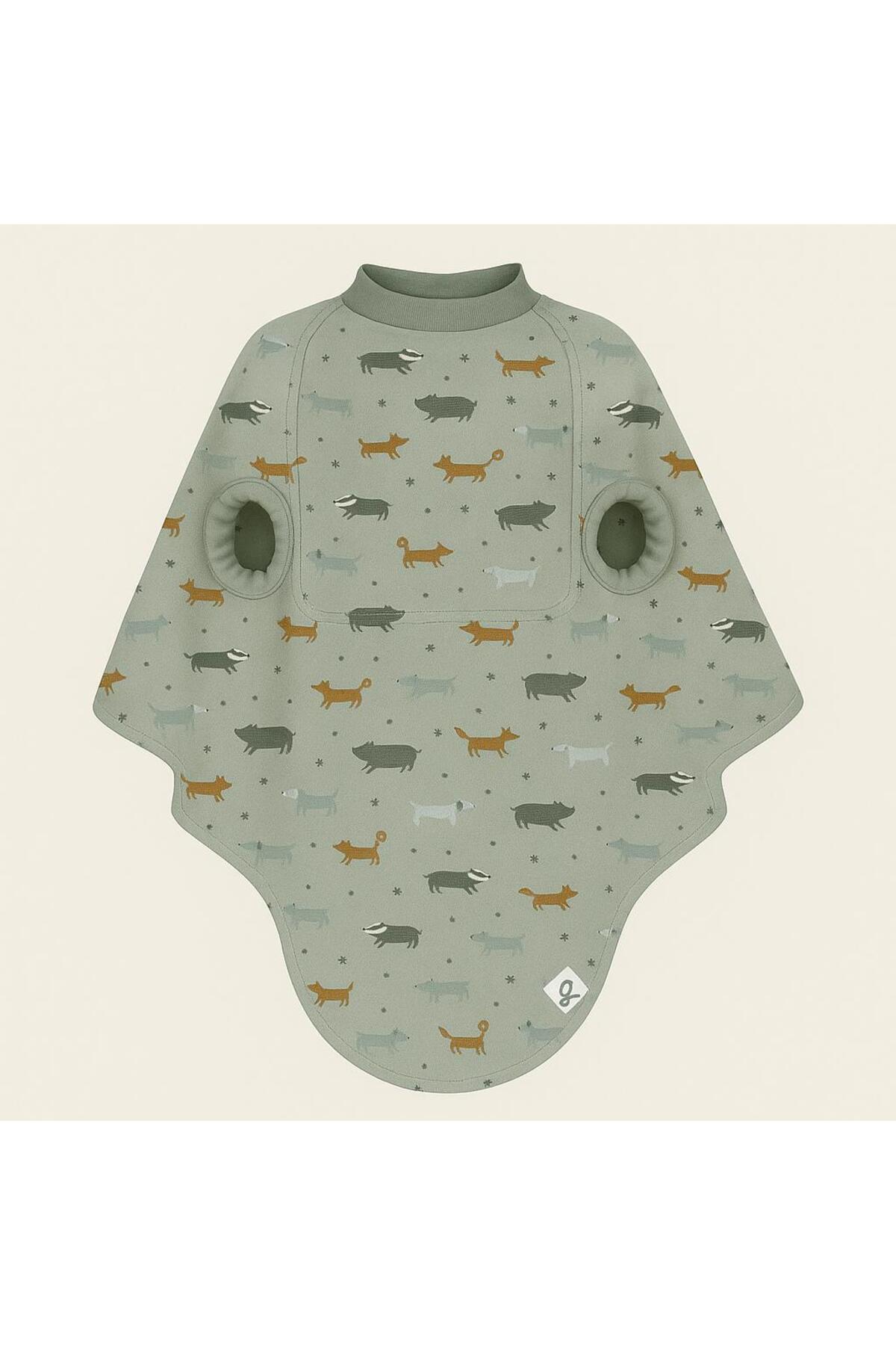 Cocoon Hayvan Figürlü Bebek Mama Önlüğü image