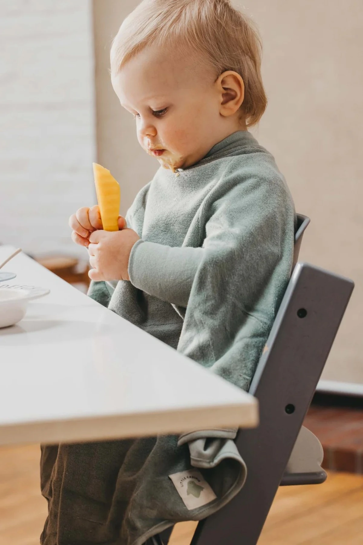 Cocoon Su Yeşili Bebek Mama Önlüğü