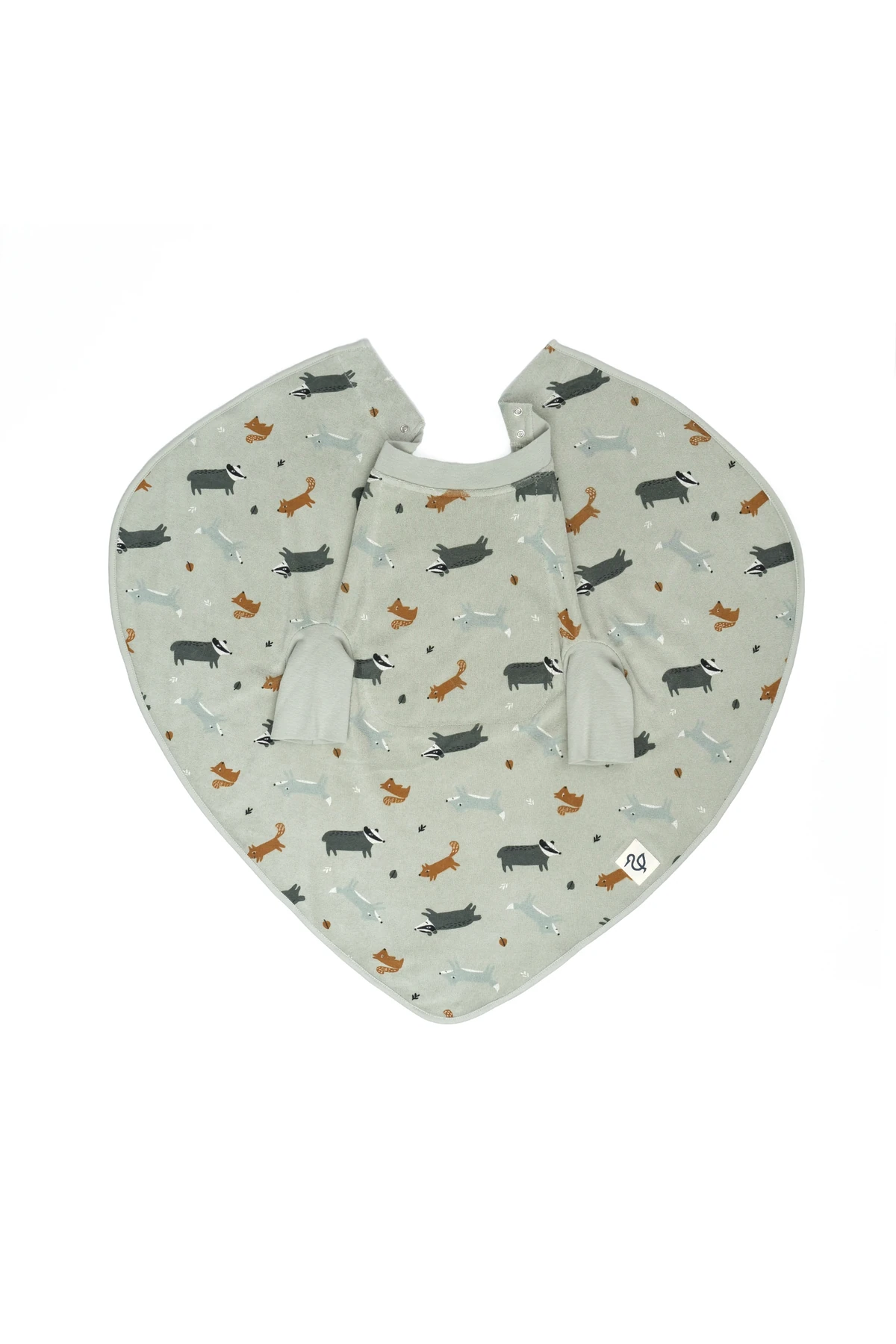 Cocoon Hayvan Figürlü Bebek Mama Önlüğü