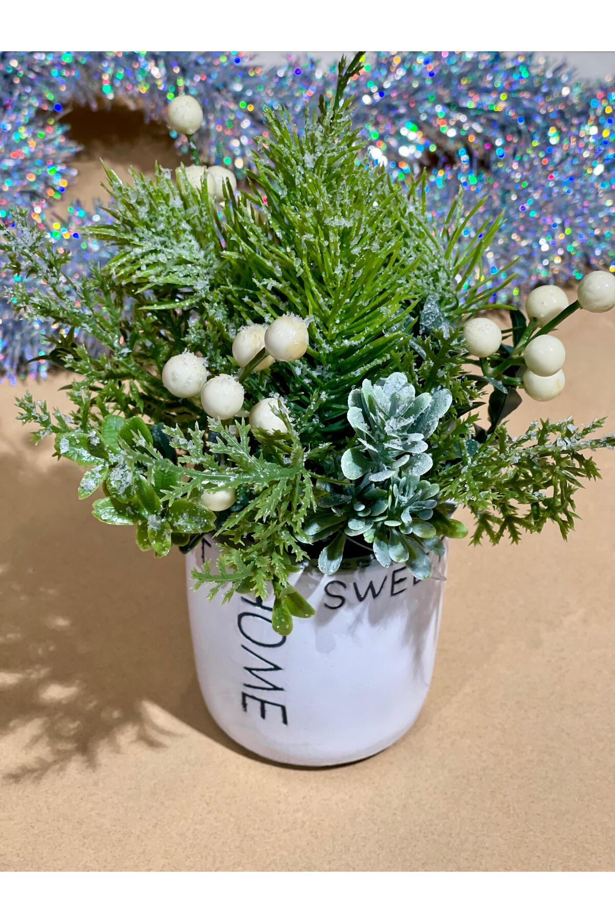 Dekoratif Çiçek Sweet Home