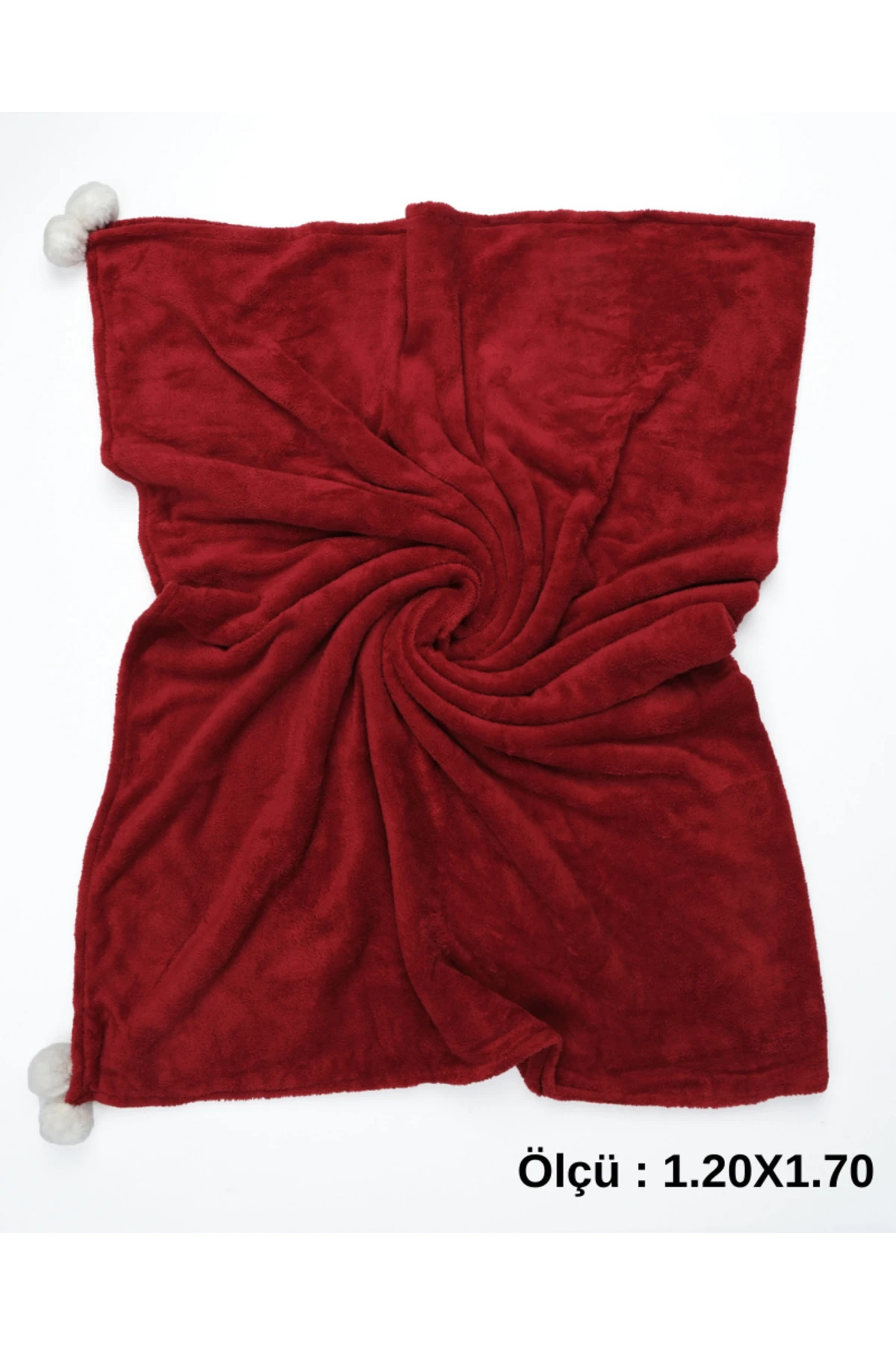 Elegance Comfort Ponponlu Battaniye