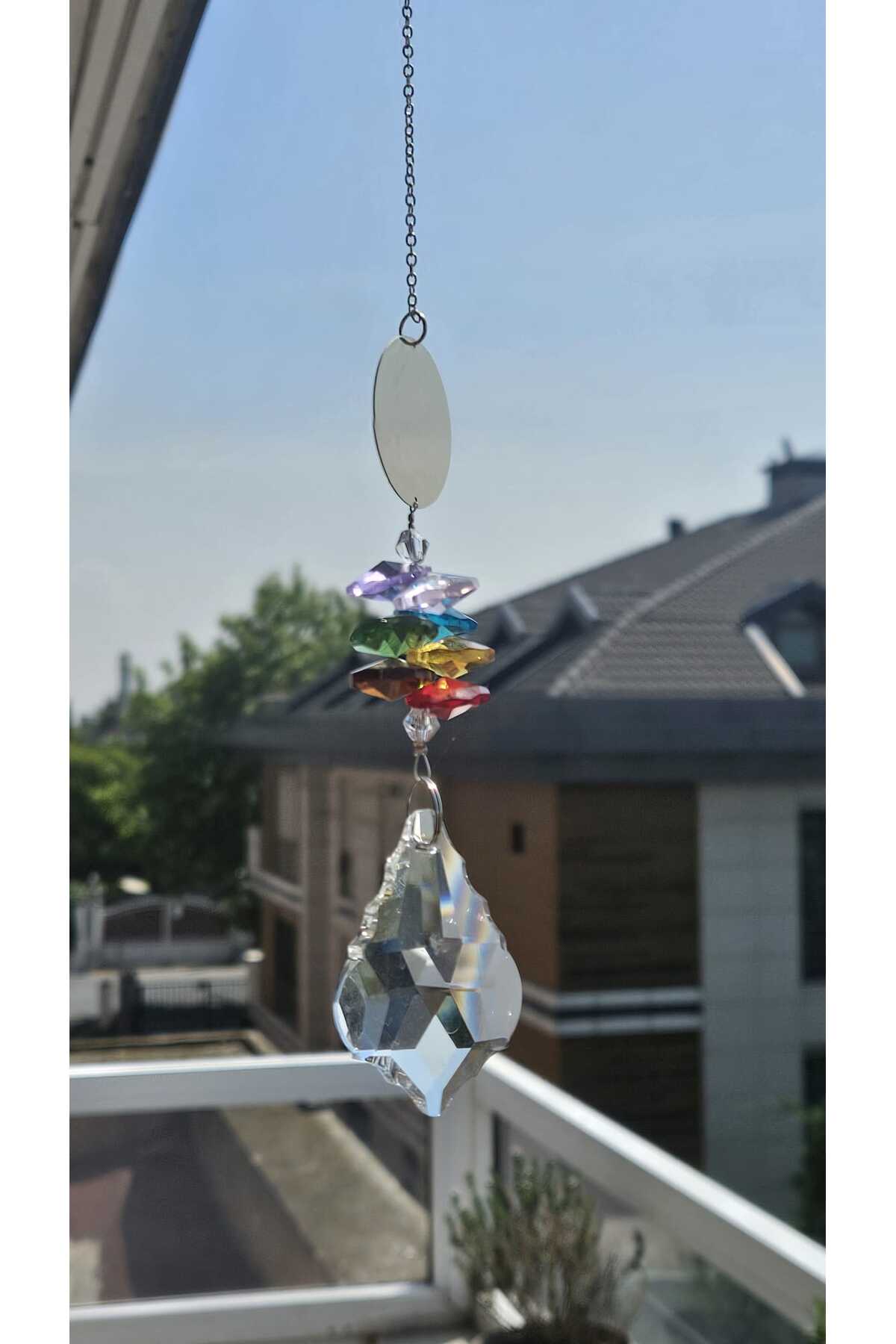 Yedi Çakra Kristalli Güneş Işığı Kristali 