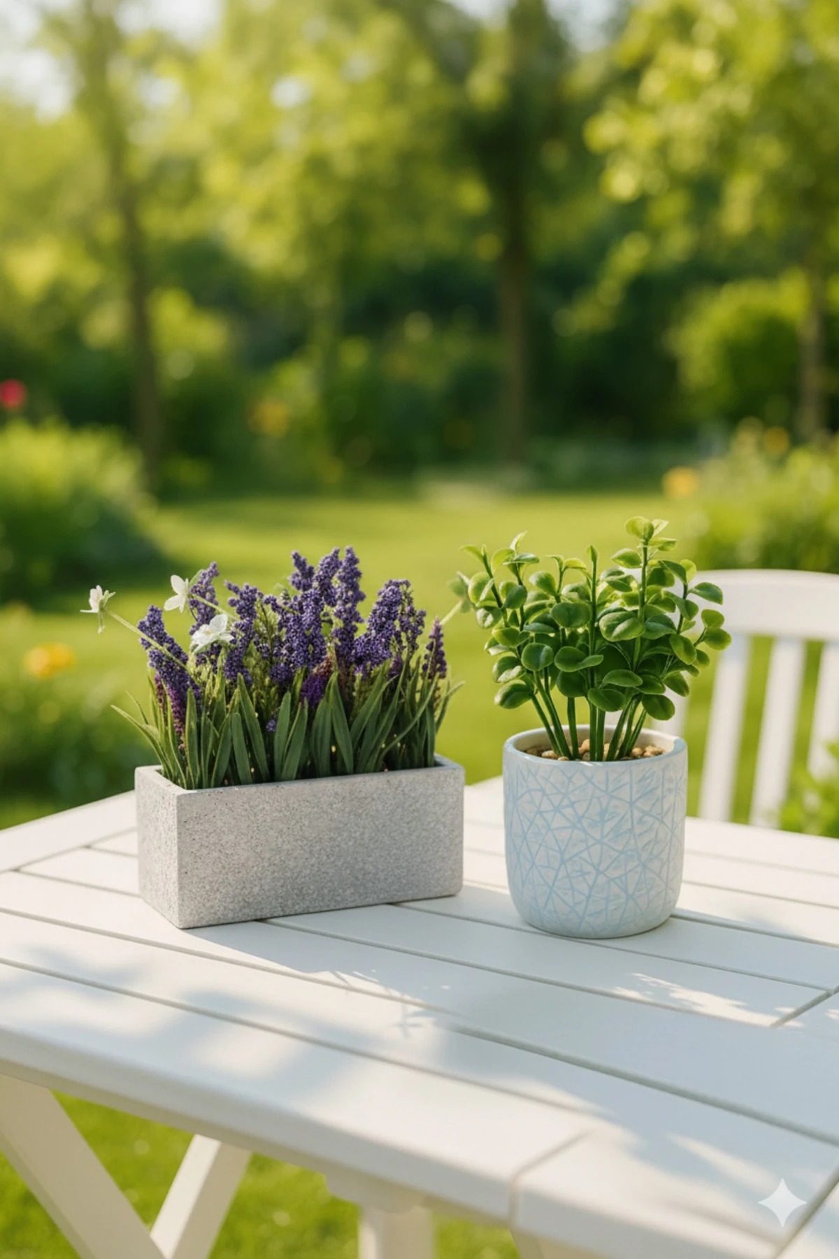 Doğal Zarafet Yapay Çiçek Seti  image