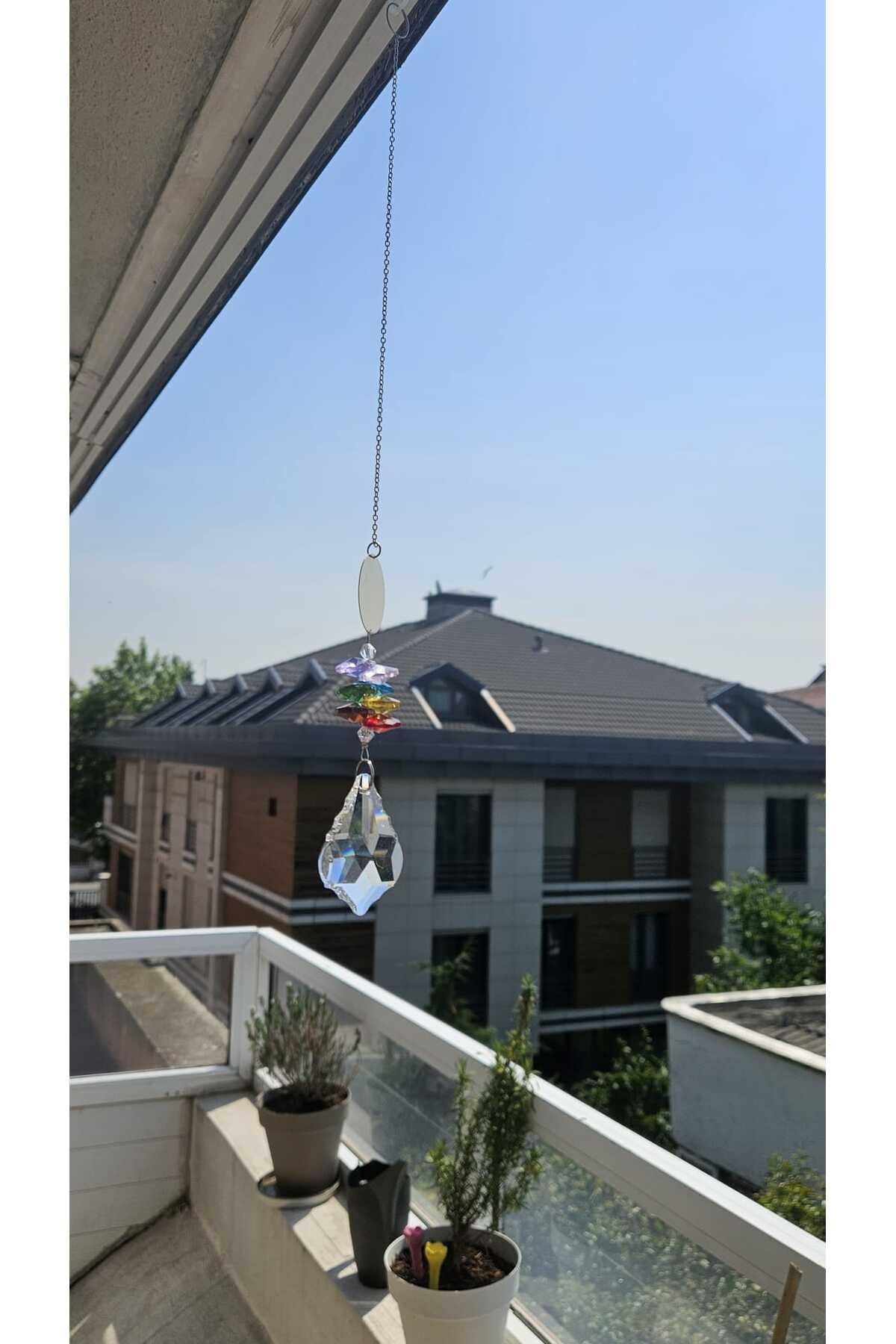 Yedi Çakra Kristalli Güneş Işığı Kristali 