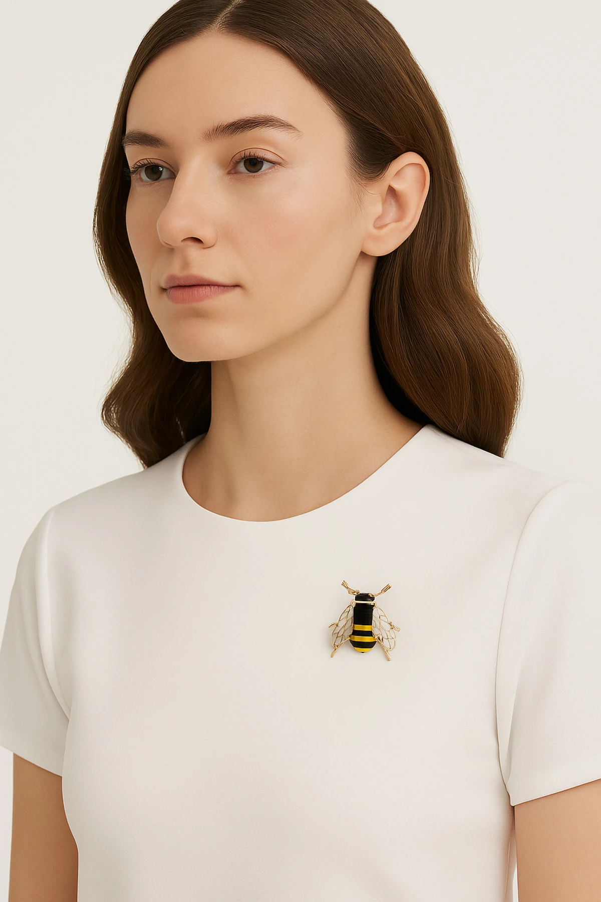 Zarif Arı Broş  image