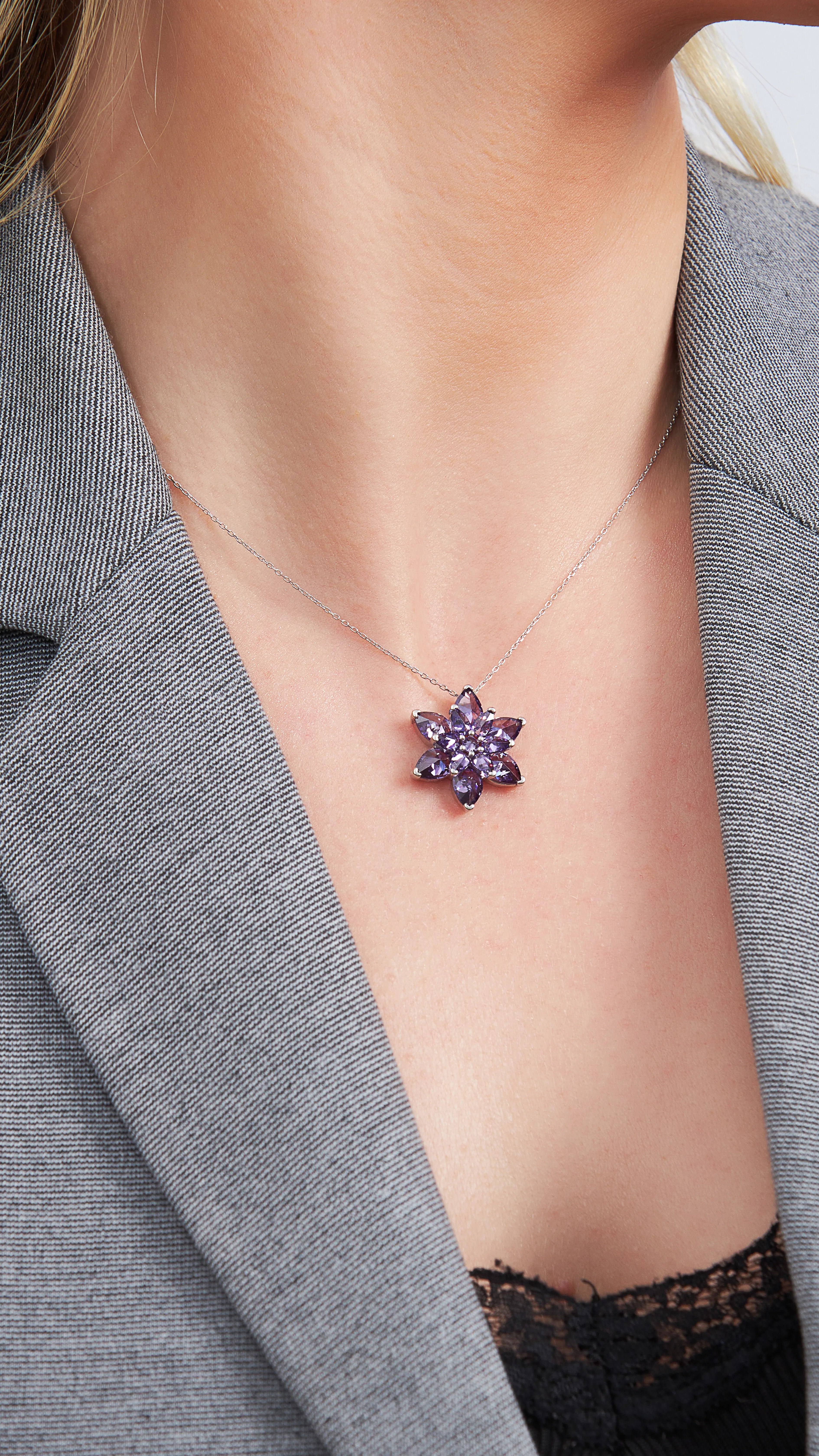 LOTUS ÇİÇEĞİ KOLYE