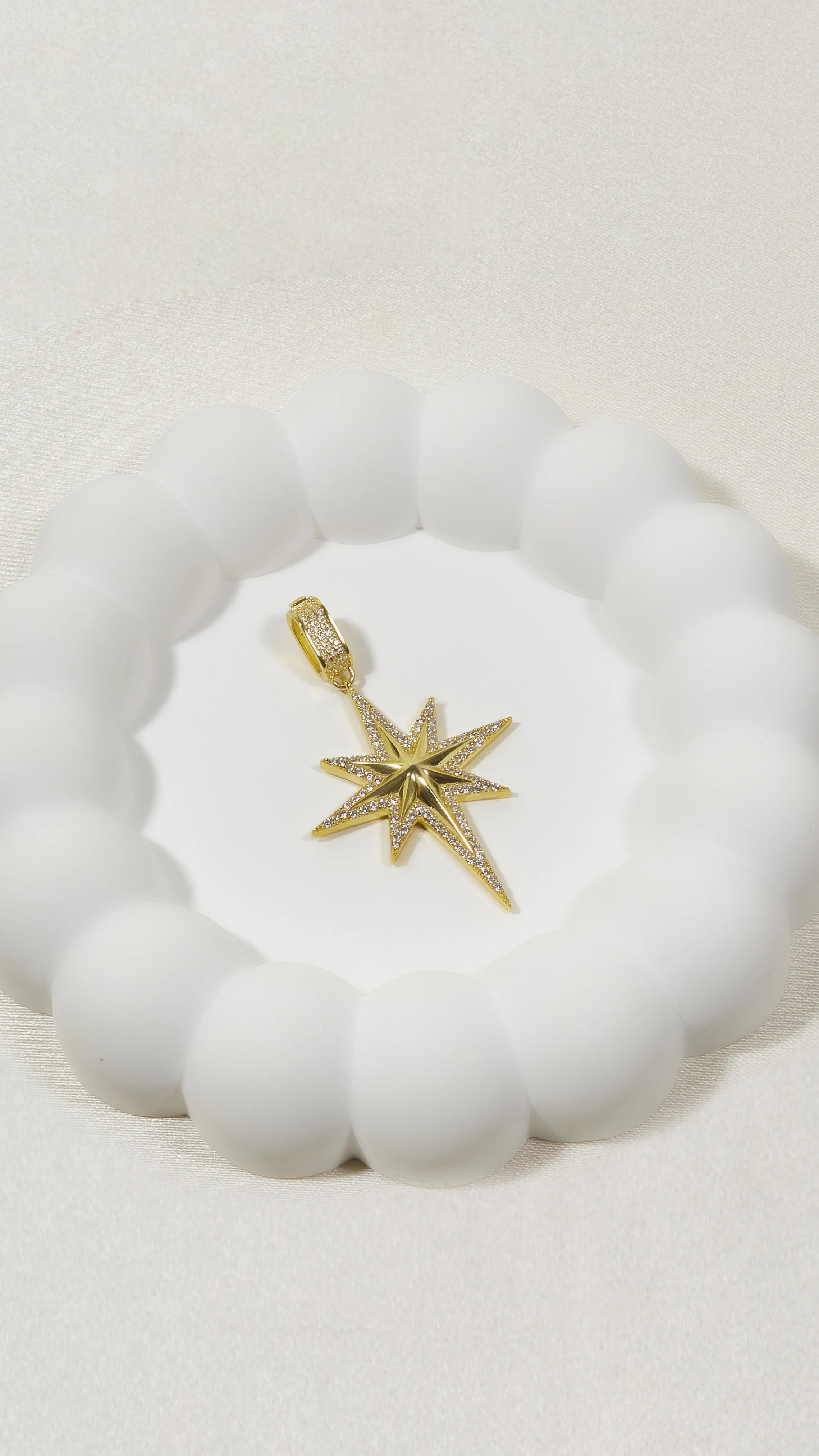 TAŞLI SİRİUS KOLYE UCU (CHARM)