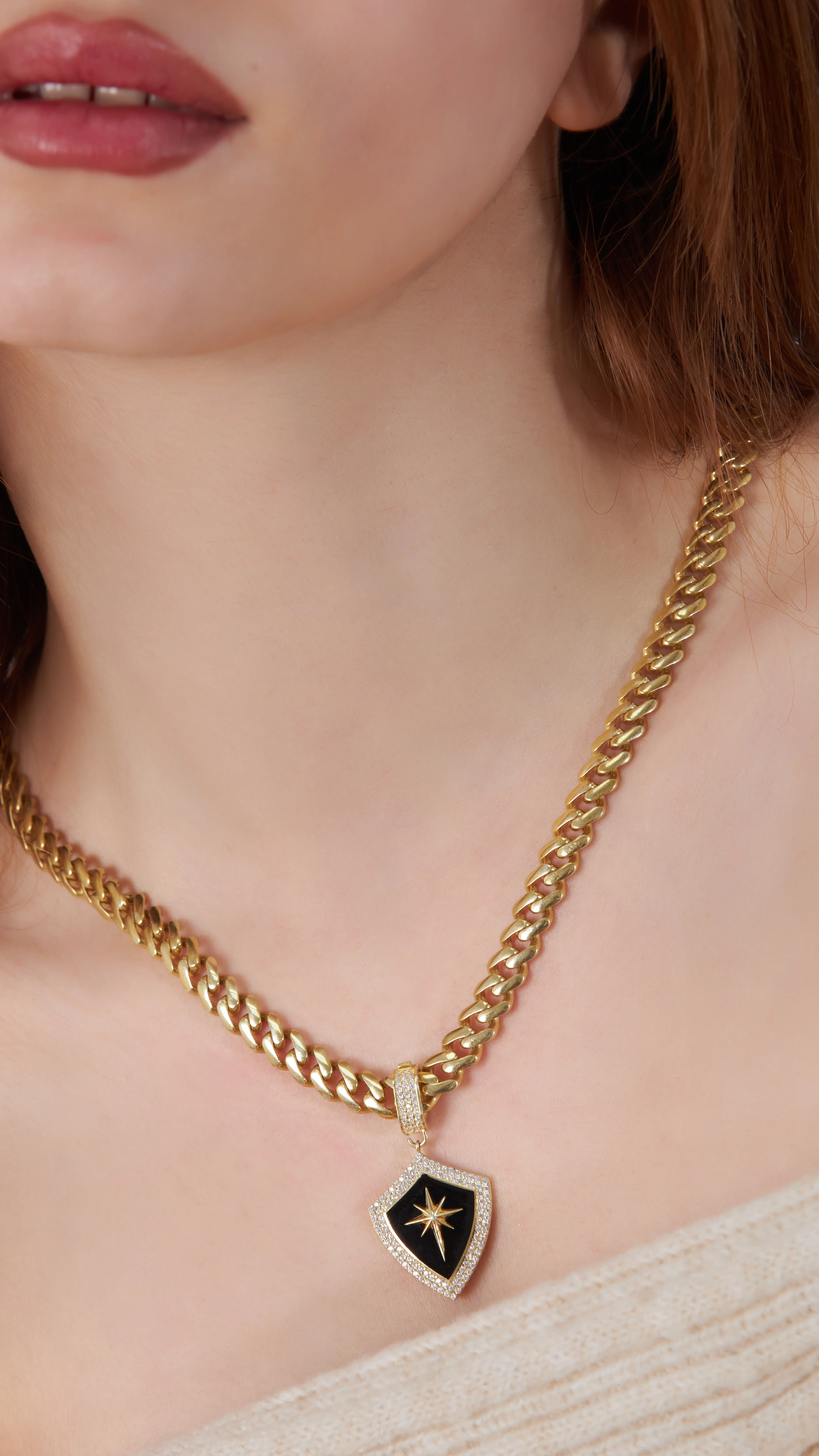 GURMET KALIN ZİNCİR VE KALKAN SİRİUS CHARM SET