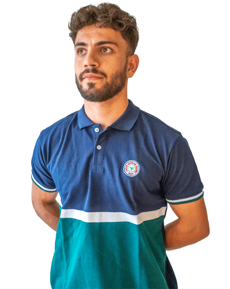 İKİ RENKLİ POLO YAKA TİŞÖRT