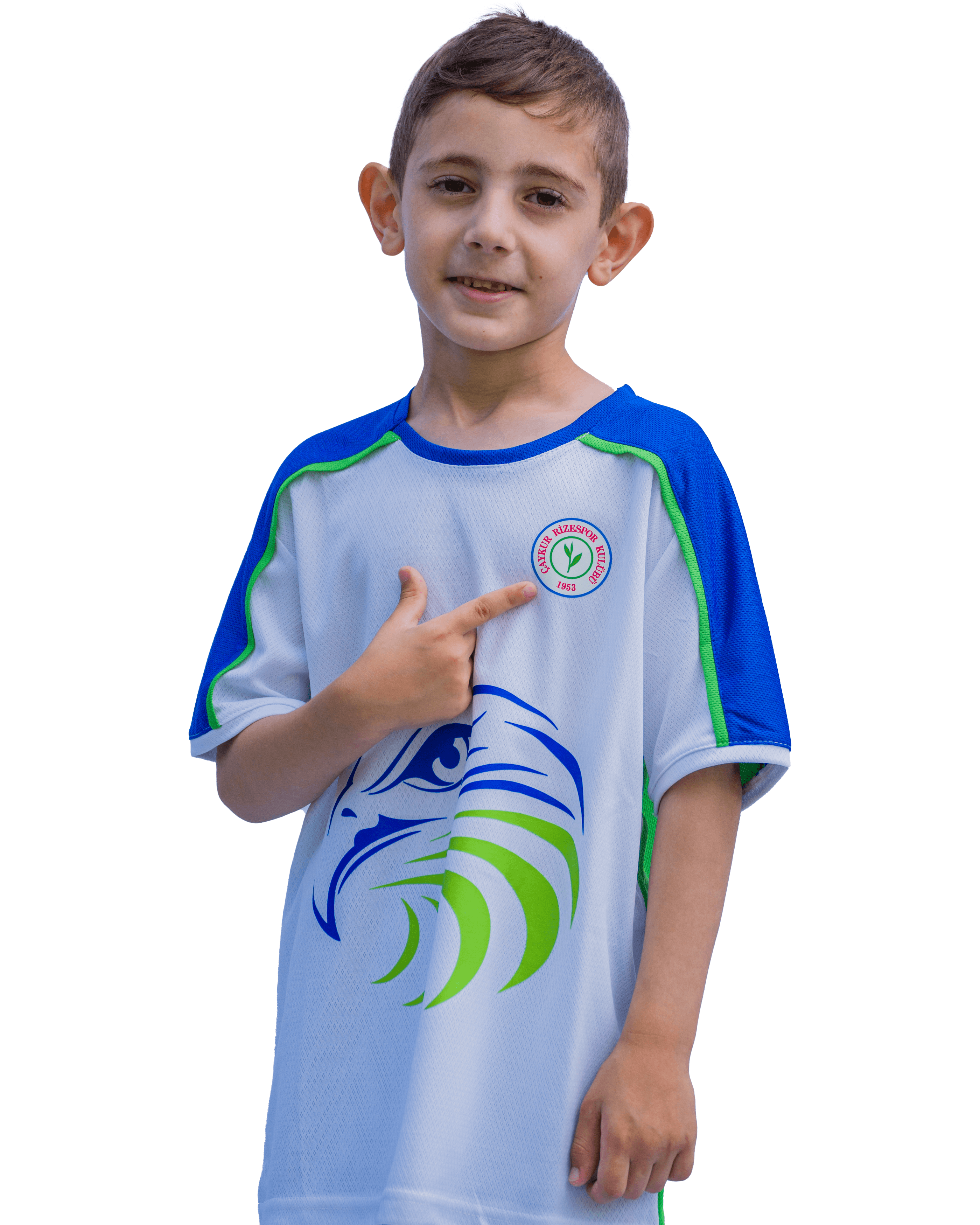 ÇOCUK TİŞÖRT FORMA BEYAZ