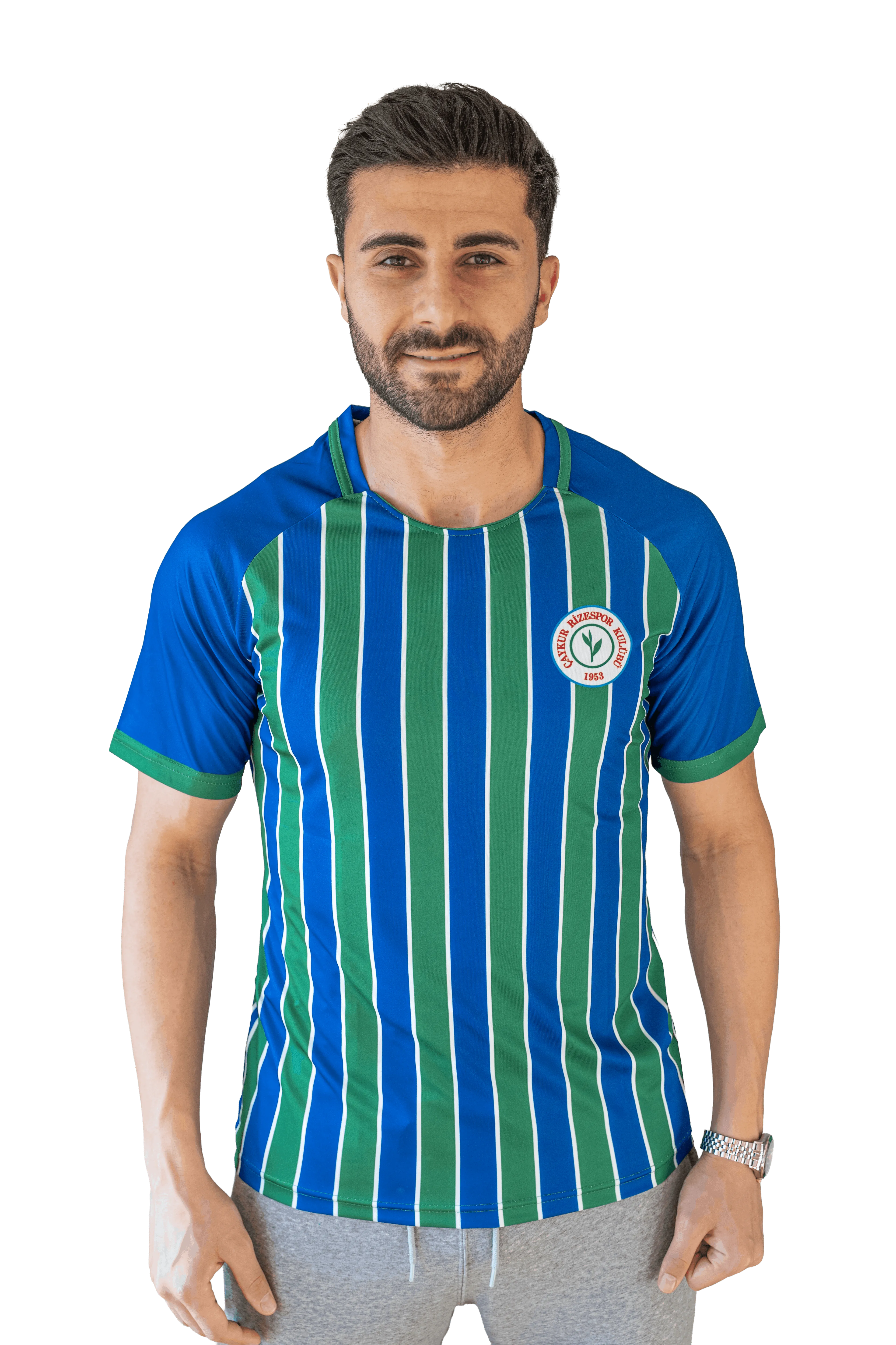 ÇUBUKLU ANTREMAN TİŞÖRT 