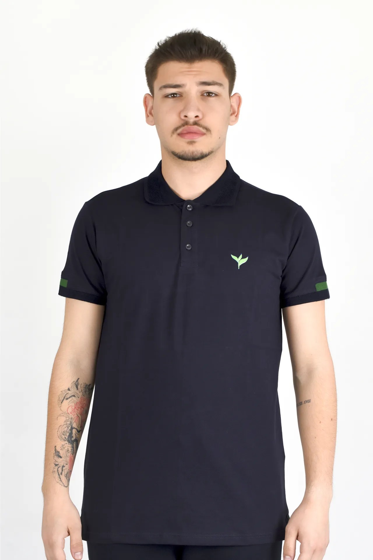 LACİVERT POLO YAKA TİŞÖRT